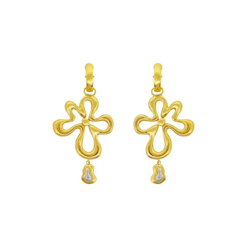 DAHLIA Earrings | Gold sold by Mountain & Moon