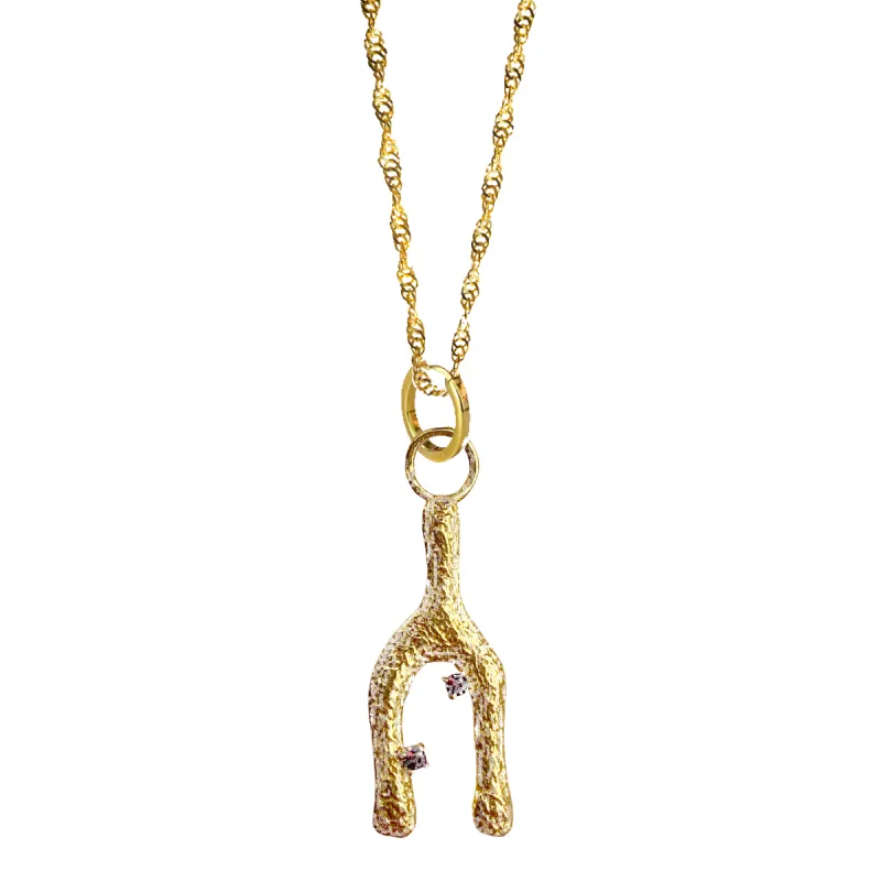 Archive Sale | WISHBONE Necklace sold by Mountain & Moon