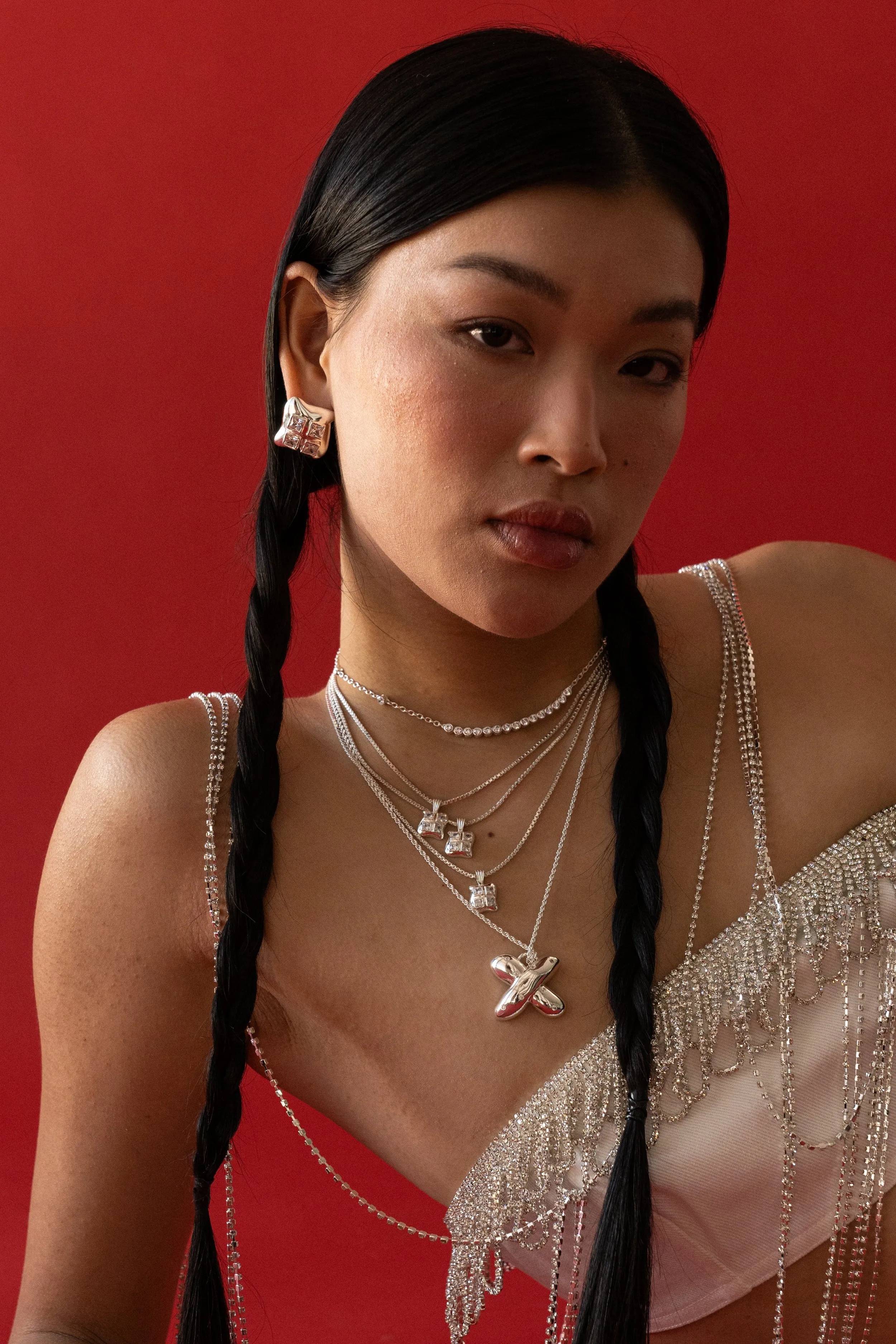 ADDISON Necklace | Silver sold by Mountain & Moon product image thumbnail 4