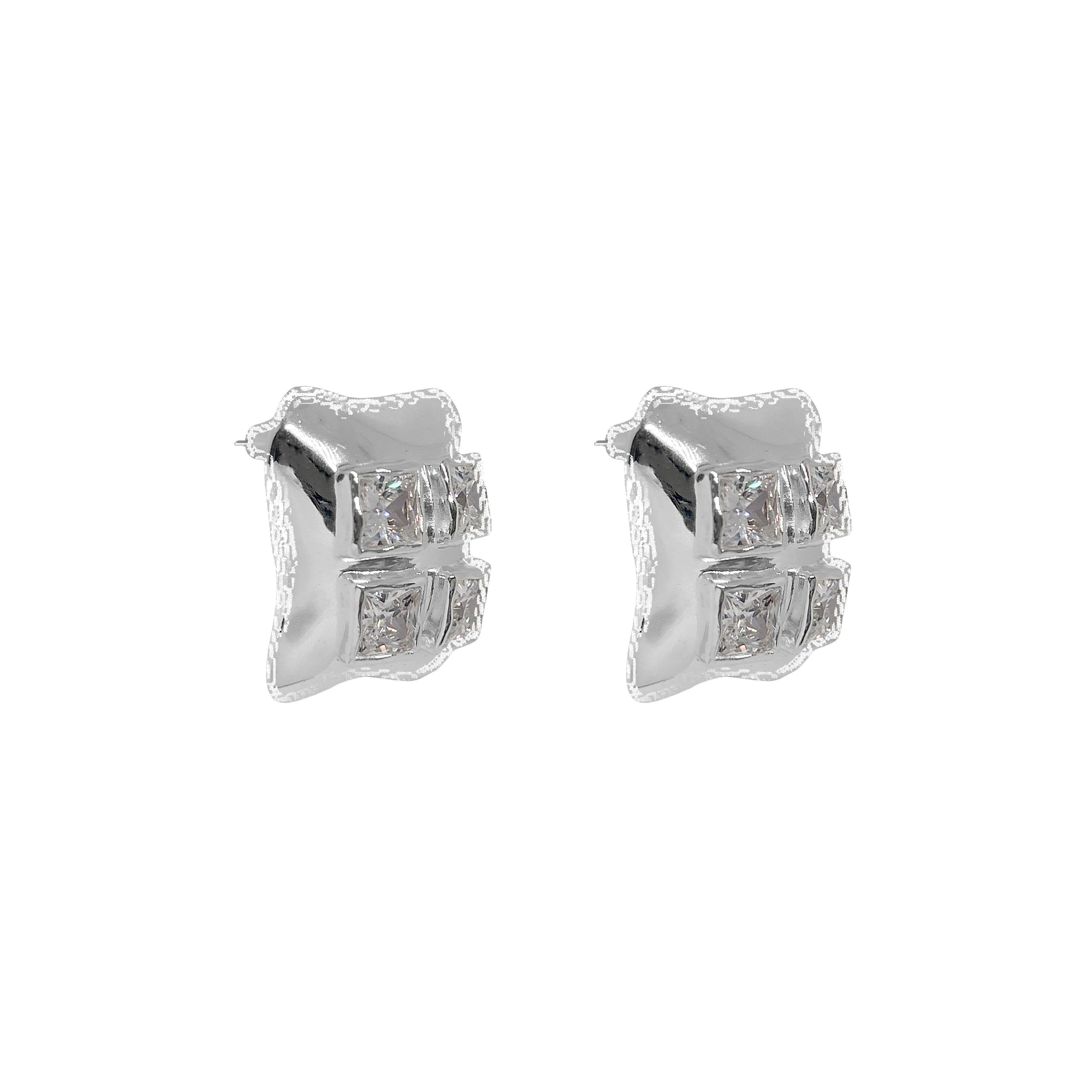 GEORGETTE Earrings | Silver sold by Mountain & Moon product image thumbnail 3