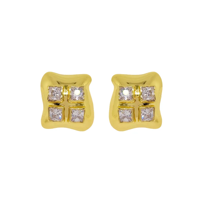GEORGETTE Earrings | Gold sold by Mountain & Moon