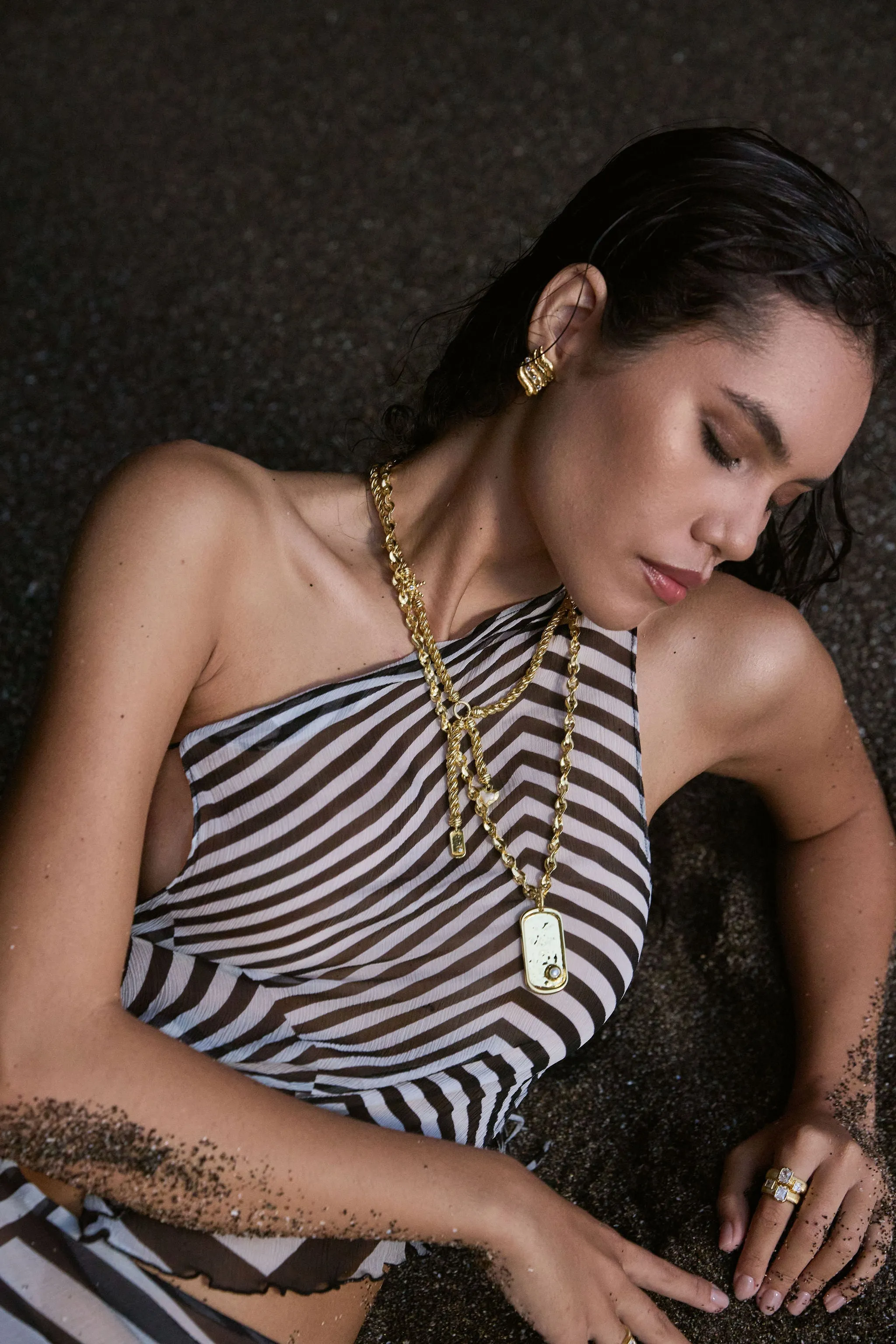 DEMI Earrings | Gold sold by Mountain & Moon product image thumbnail 4