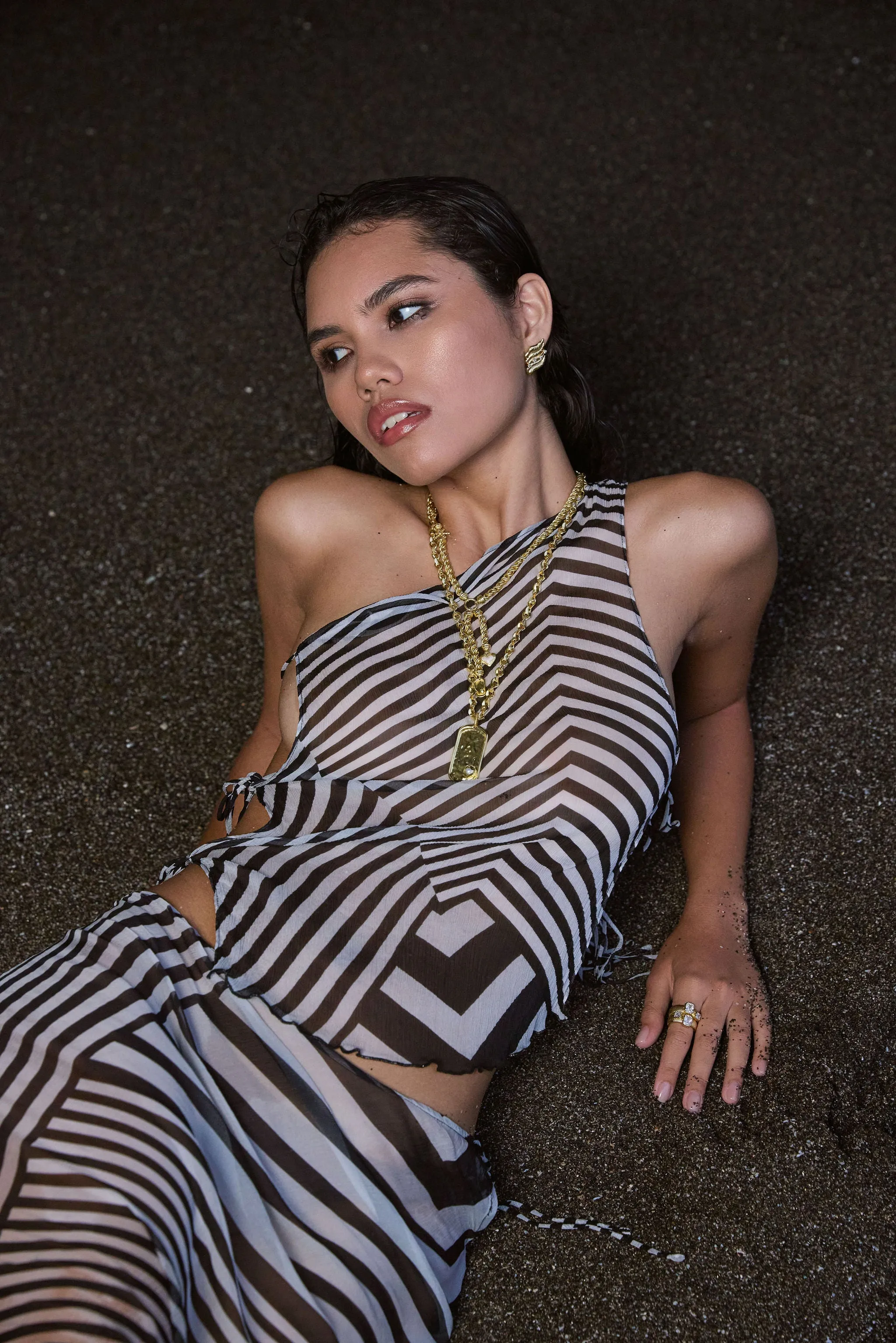 DEMI Earrings | Gold sold by Mountain & Moon product image thumbnail 5