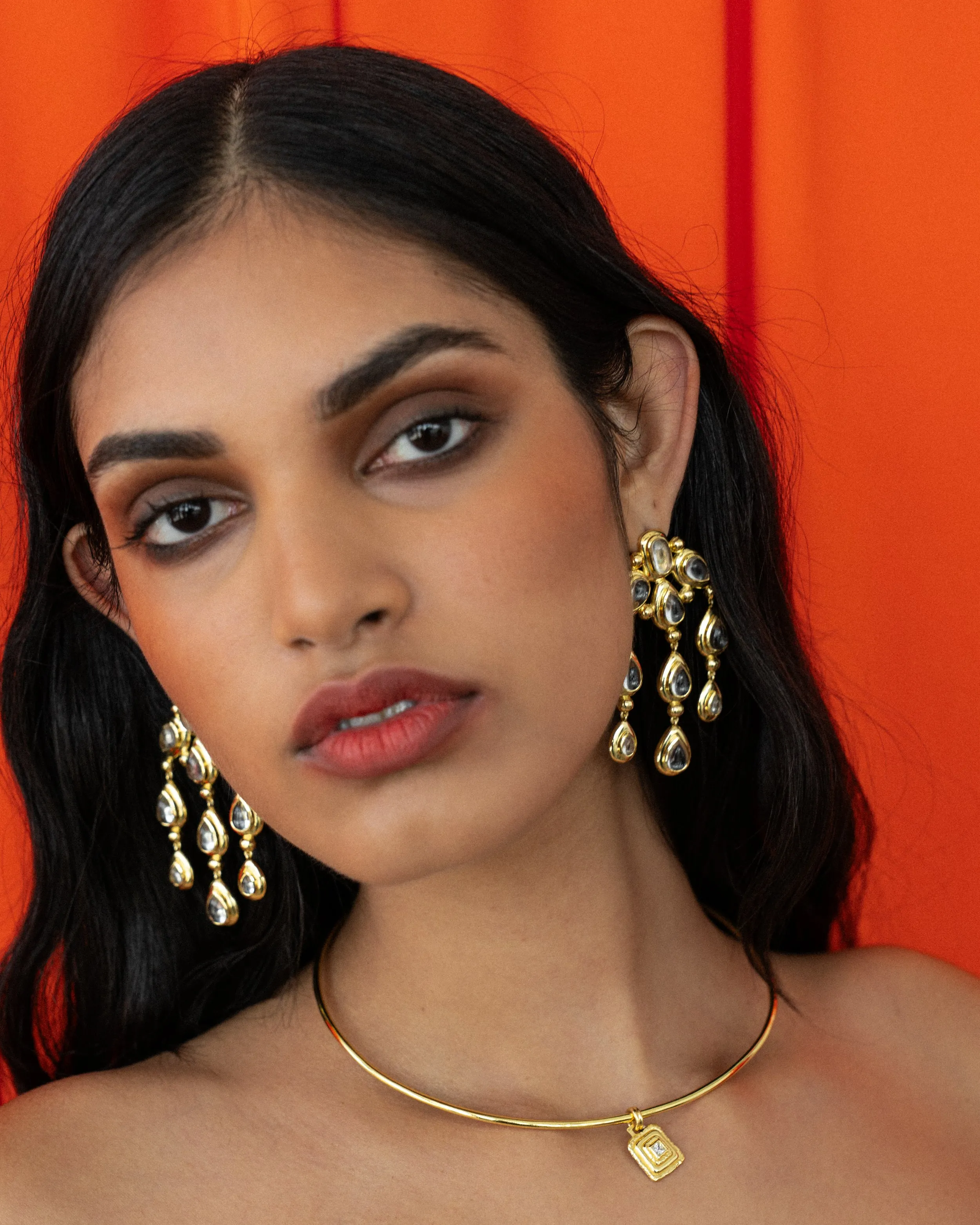 RANI Earrings | Gold sold by Mountain & Moon product image thumbnail 5