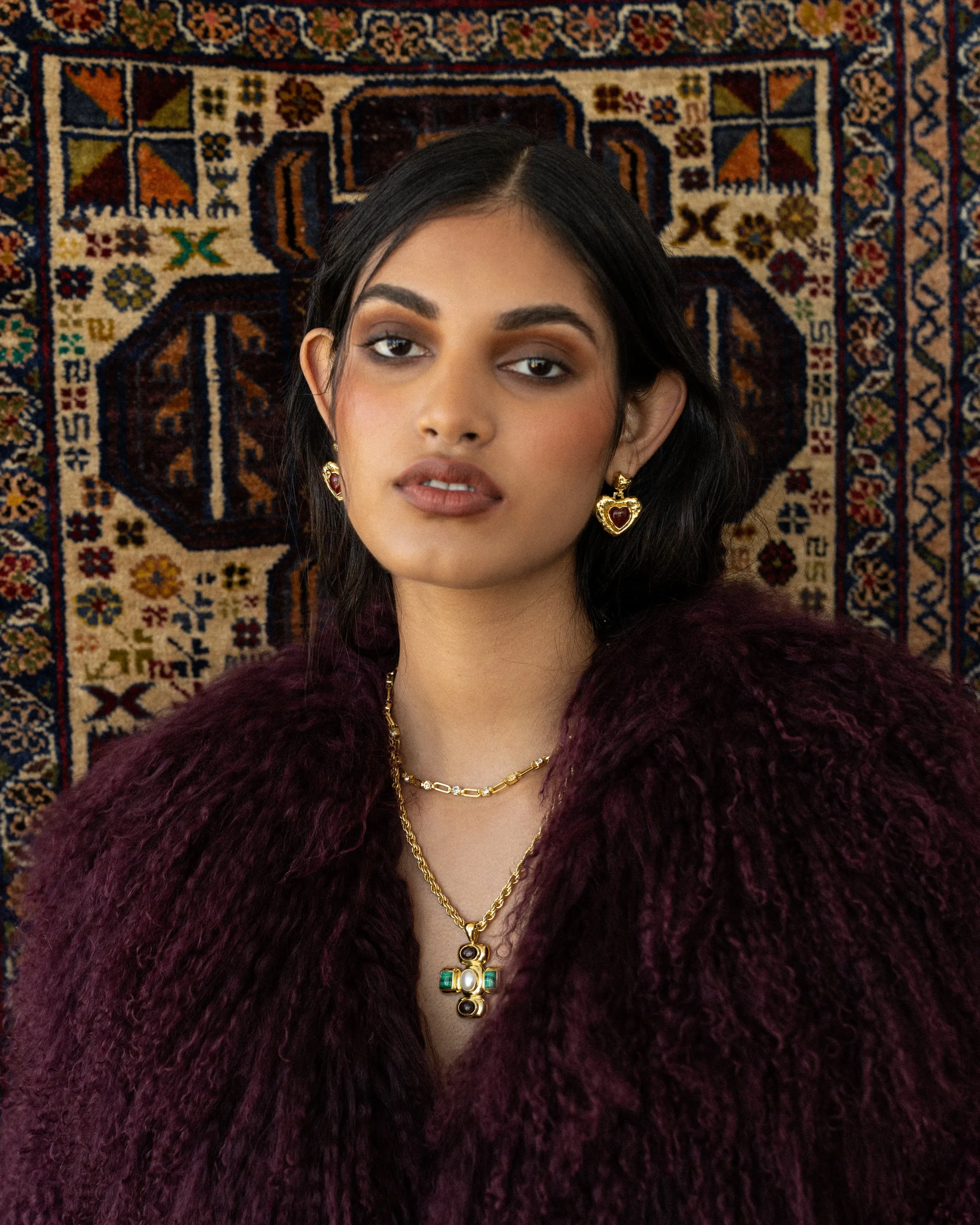 SURI Earrings | Carnelian sold by Mountain & Moon product image thumbnail 3