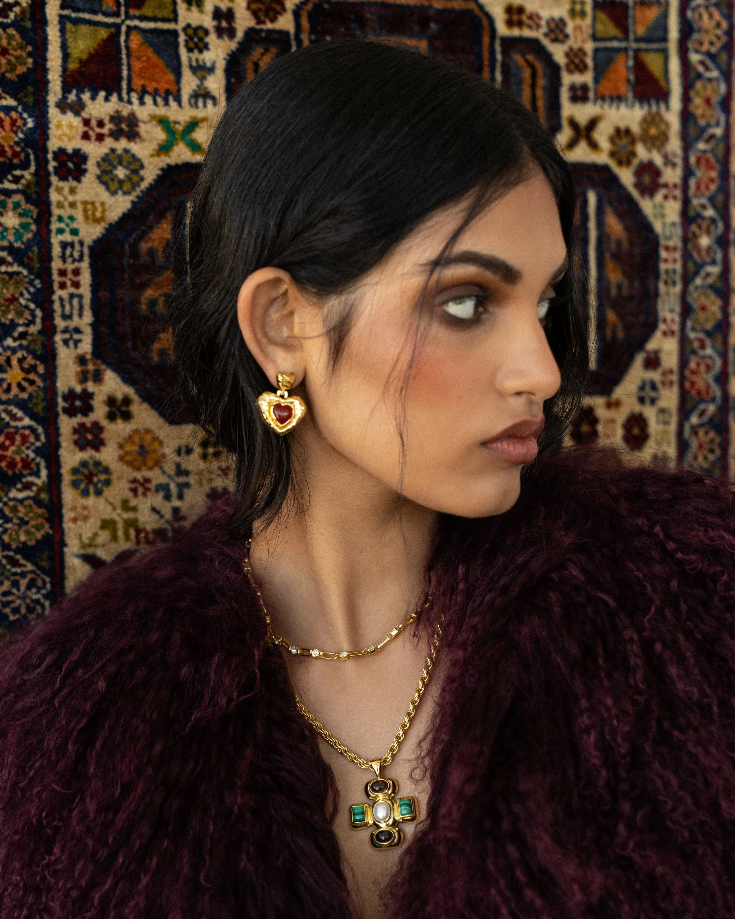 SURI Earrings | Carnelian sold by Mountain & Moon product image thumbnail 2