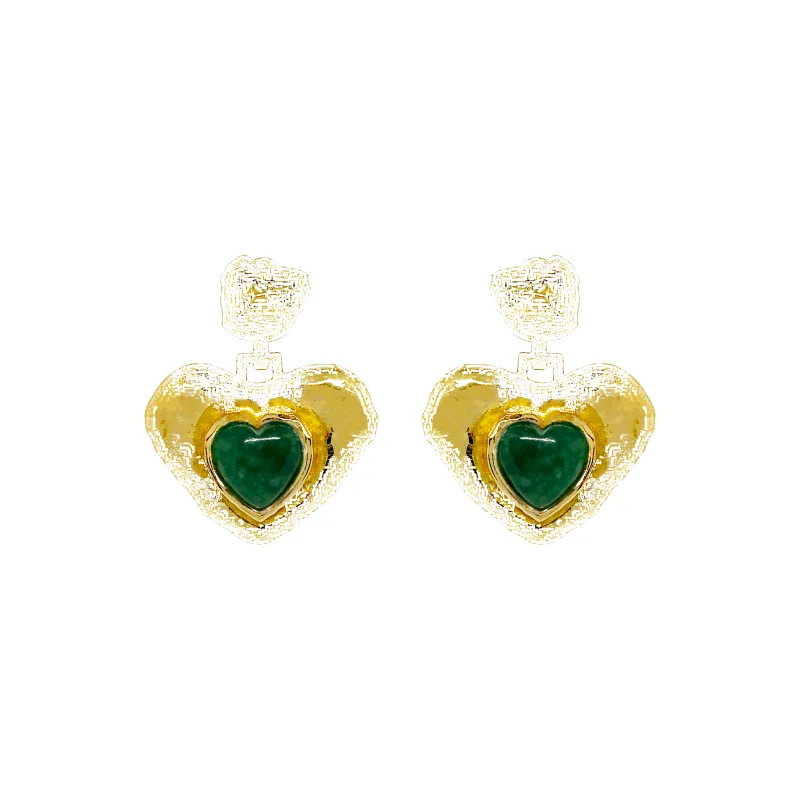 SURI Earrings | Green Aventurine sold by Mountain & Moon