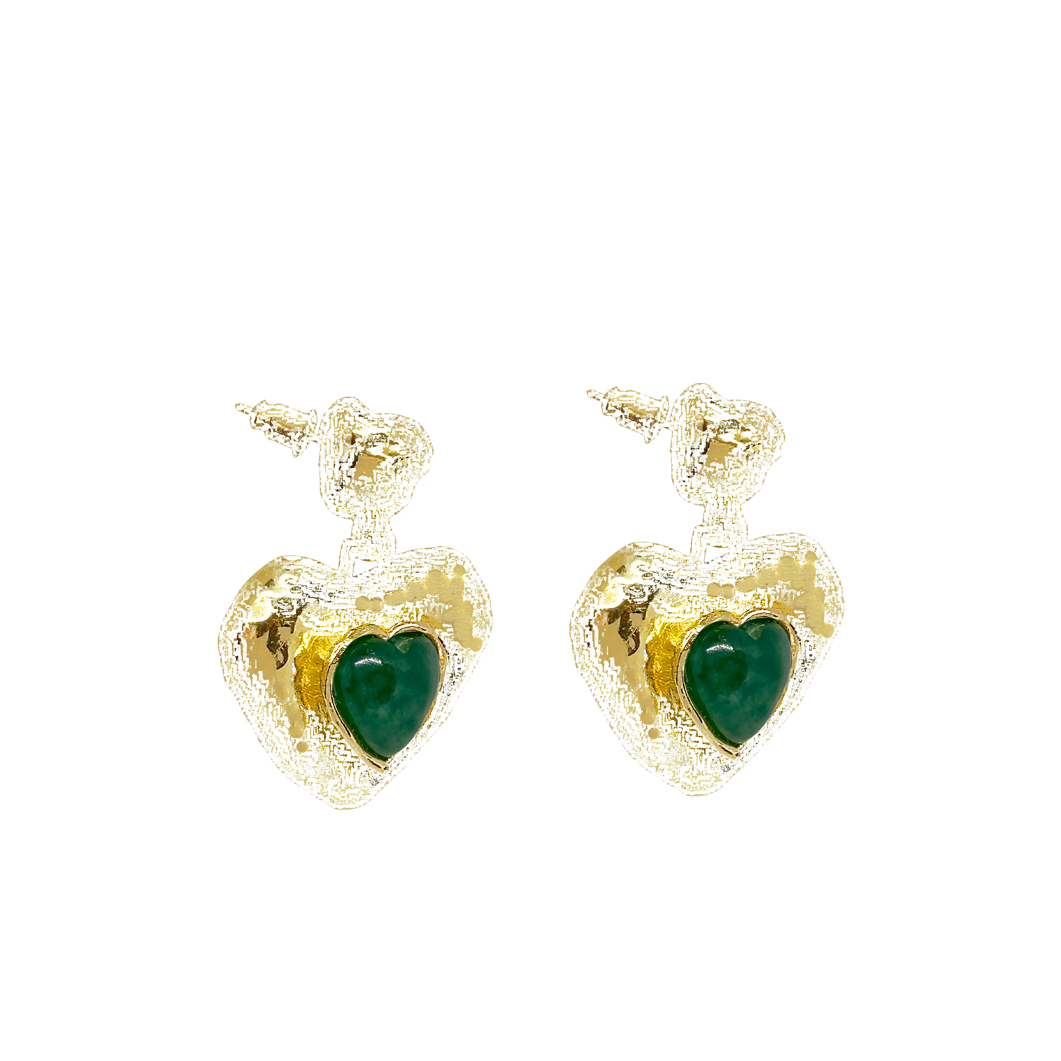 SURI Earrings | Green Aventurine sold by Mountain & Moon product image thumbnail 4