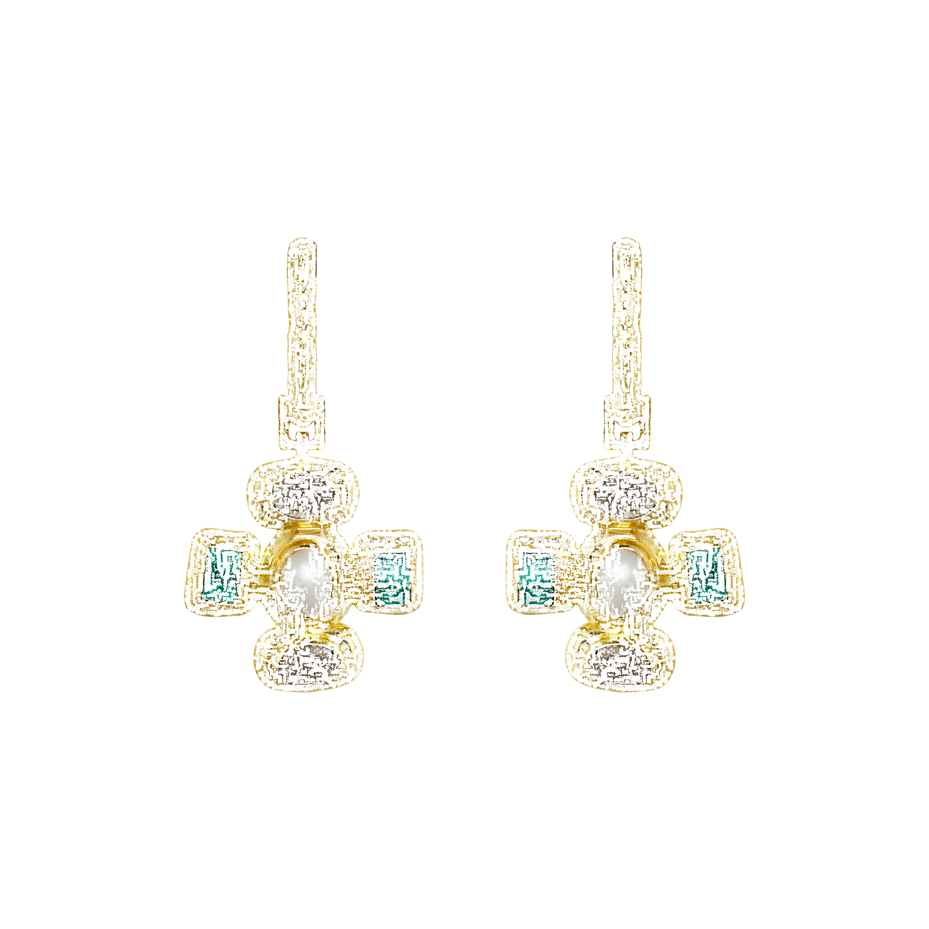 ANUSHKA EARRINGS | GOLD sold by Mountain & Moon