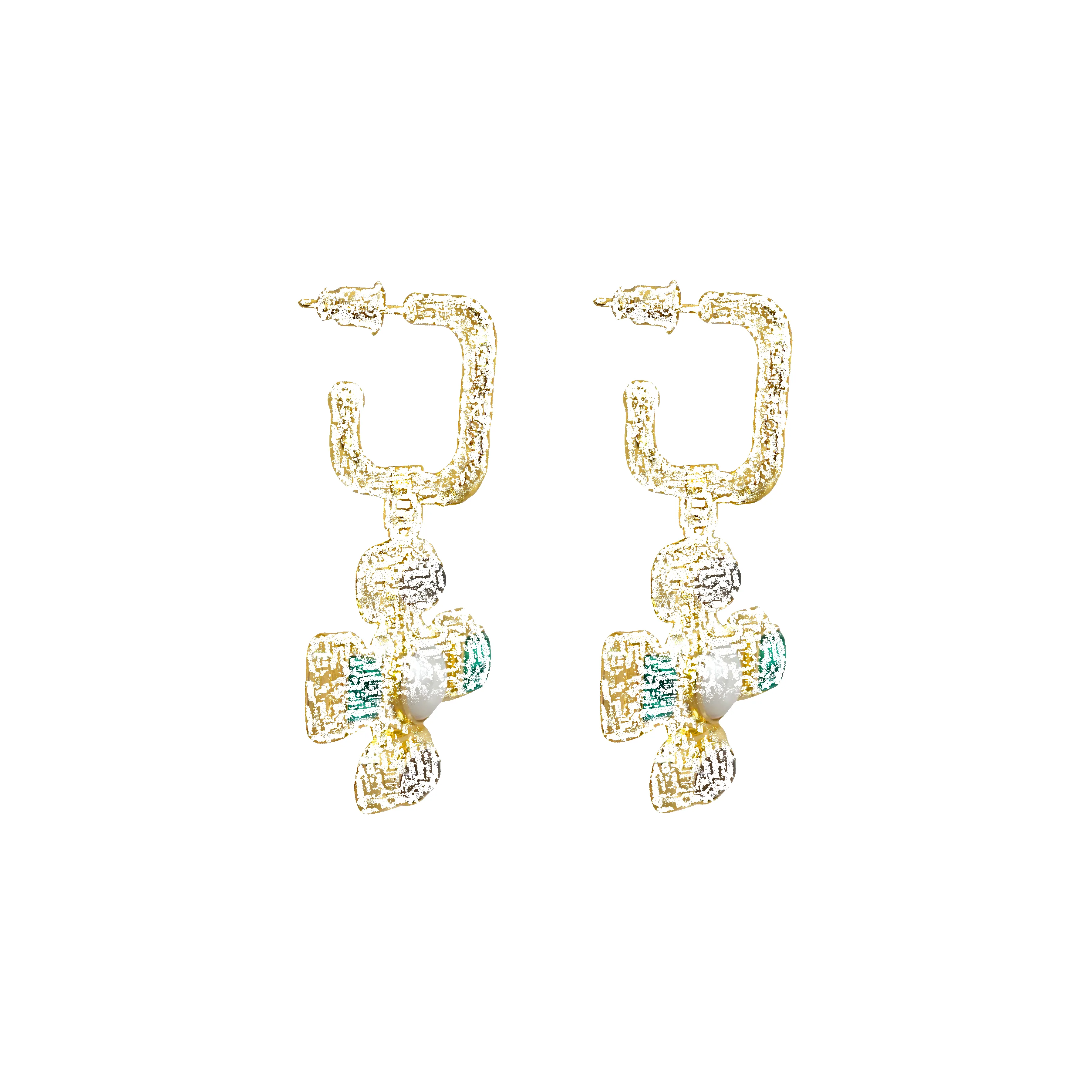 ANUSHKA EARRINGS | GOLD sold by Mountain & Moon product image thumbnail 3