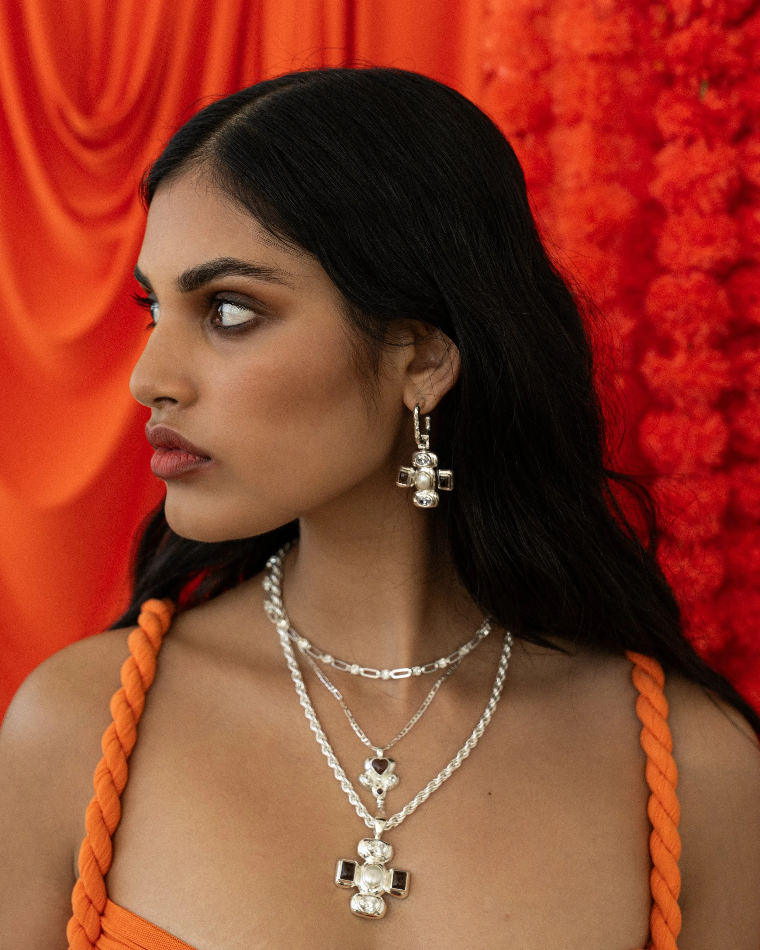 ANUSHKA Earrings | Silver sold by Mountain & Moon product image thumbnail 3