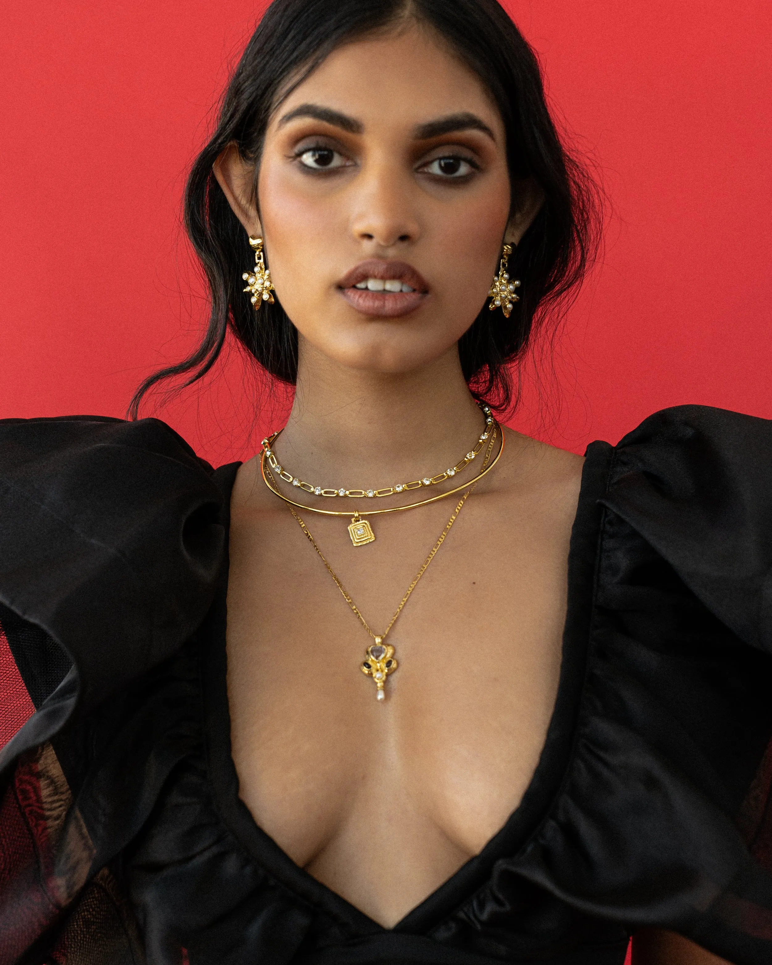 DIYA Necklace | Gold sold by Mountain & Moon product image thumbnail 3