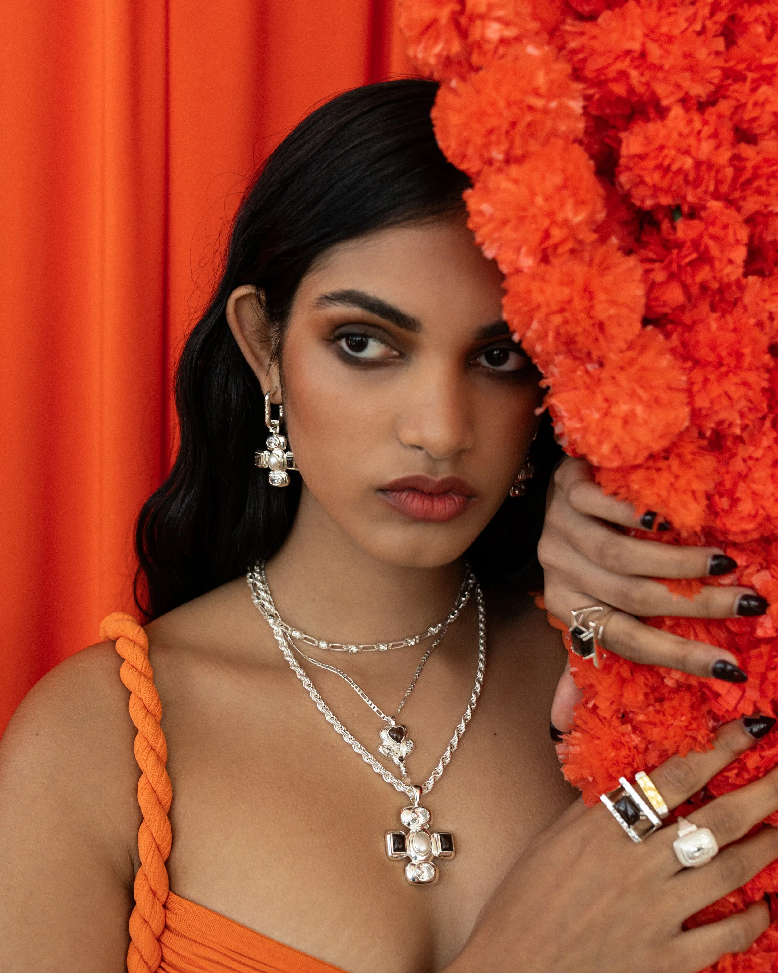 SHREYA Necklace | Silver sold by Mountain & Moon product image thumbnail 3