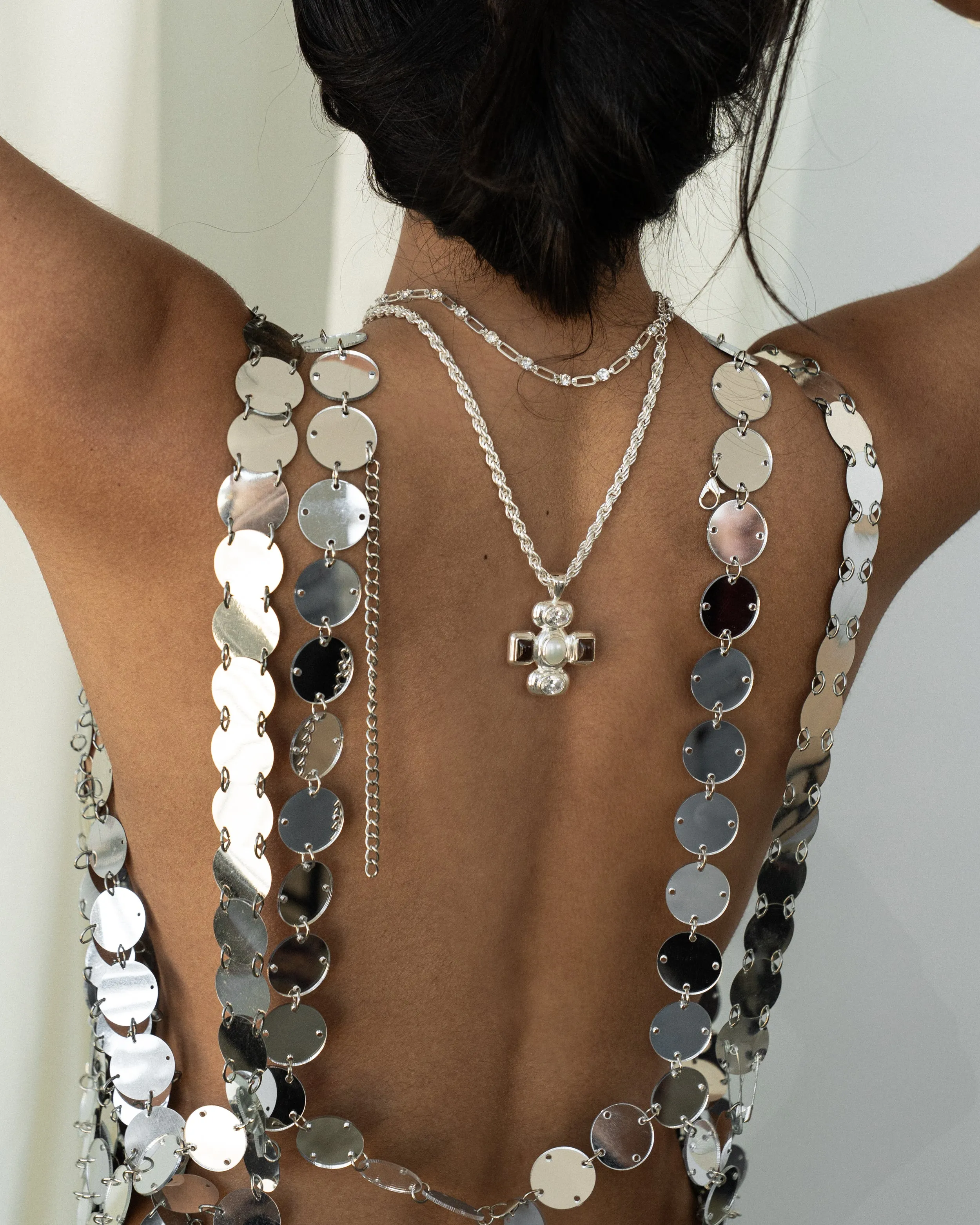 SHREYA Necklace | Silver sold by Mountain & Moon product image thumbnail 4