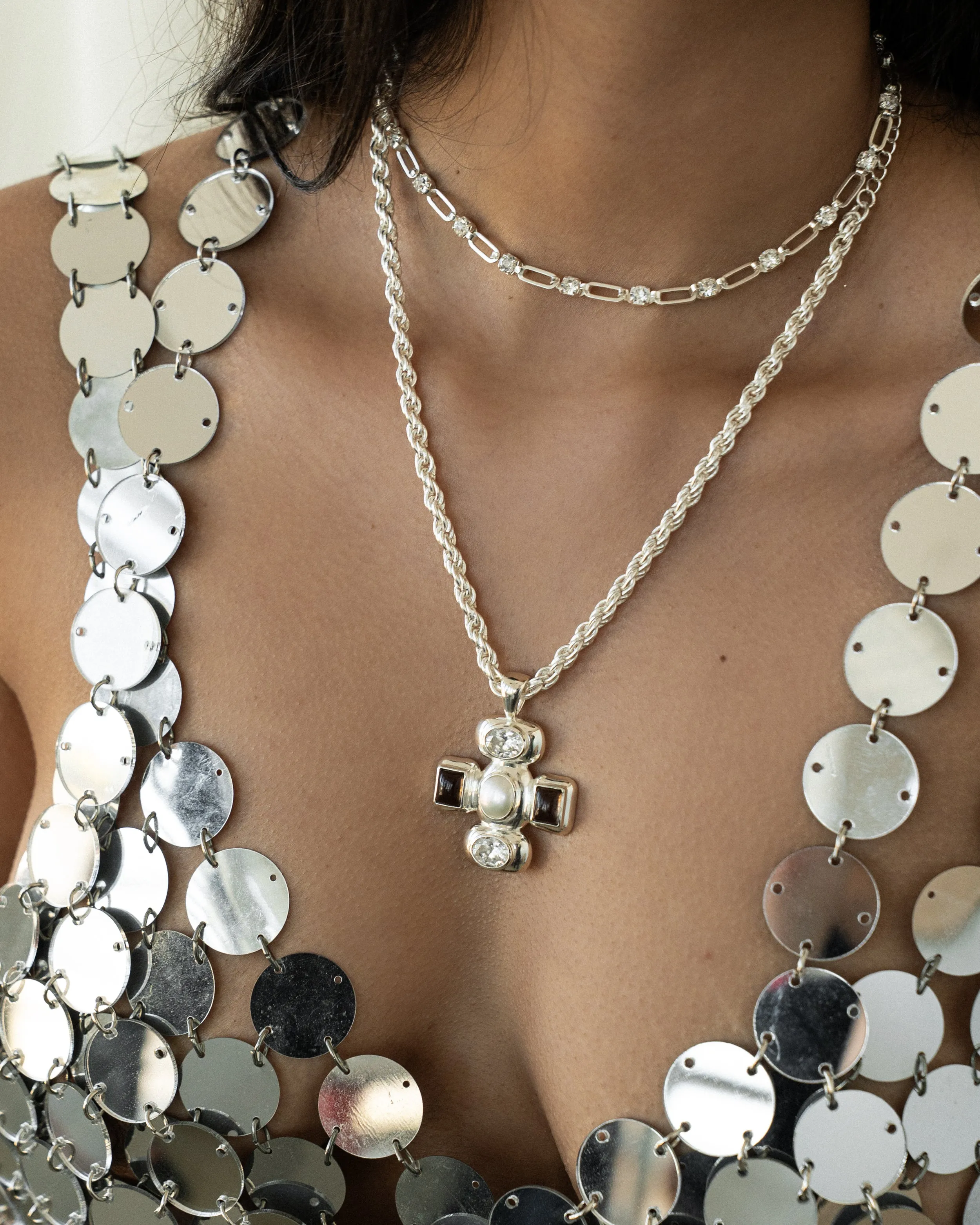 SHREYA Necklace | Silver sold by Mountain & Moon product image thumbnail 2