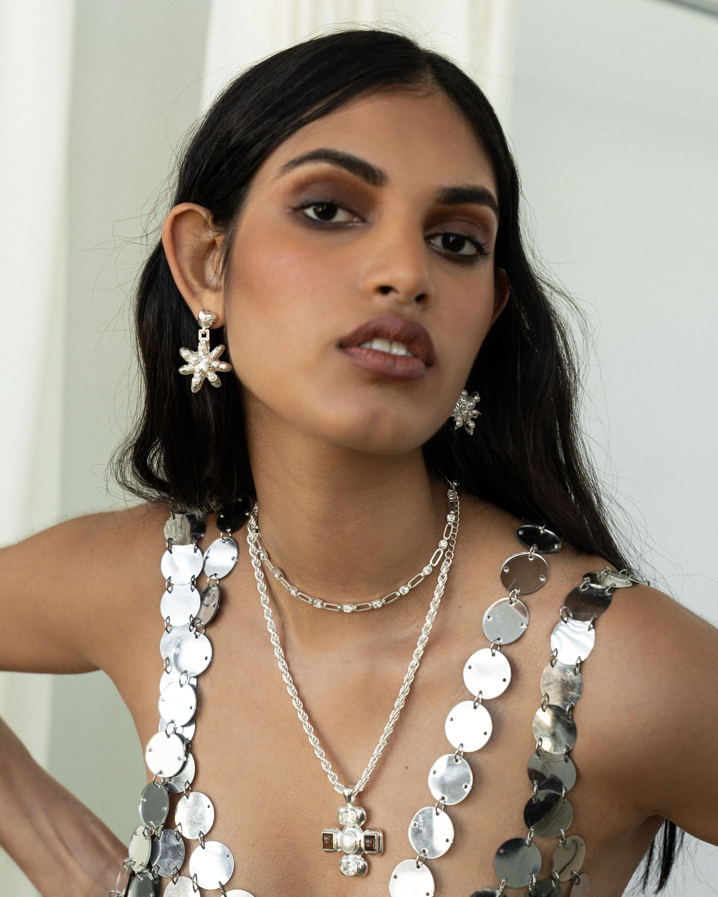 PARI Earrings | Silver sold by Mountain & Moon product image thumbnail 2