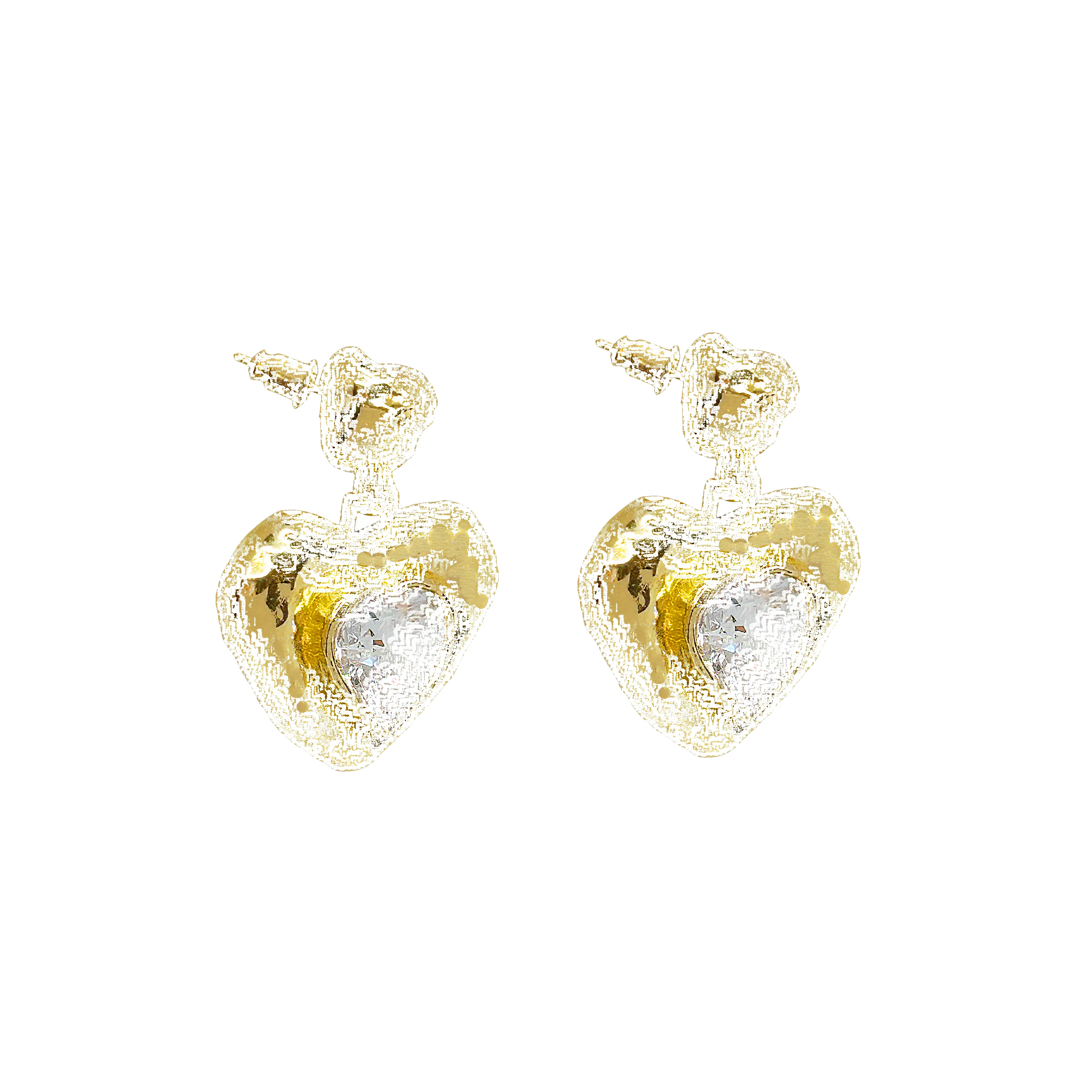 SURI Earrings | White CZ sold by Mountain & Moon product image thumbnail 4