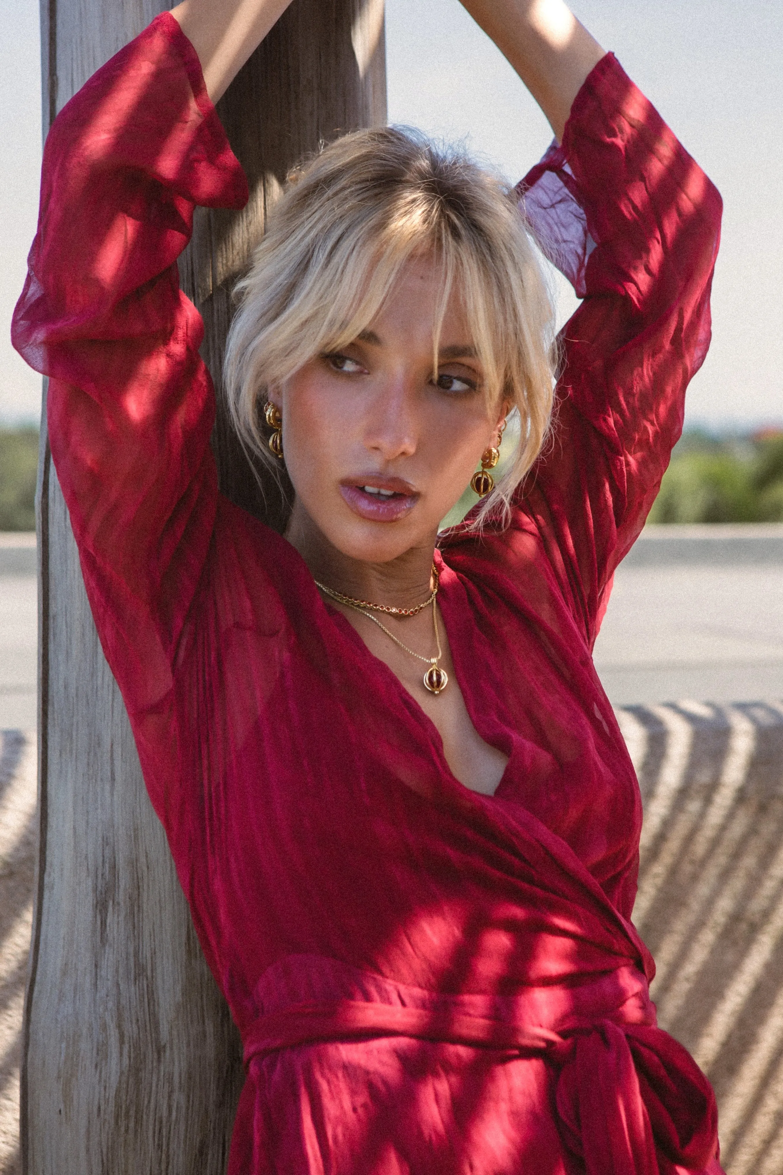 LIZA Earrings | Gold sold by Mountain & Moon product image thumbnail 4