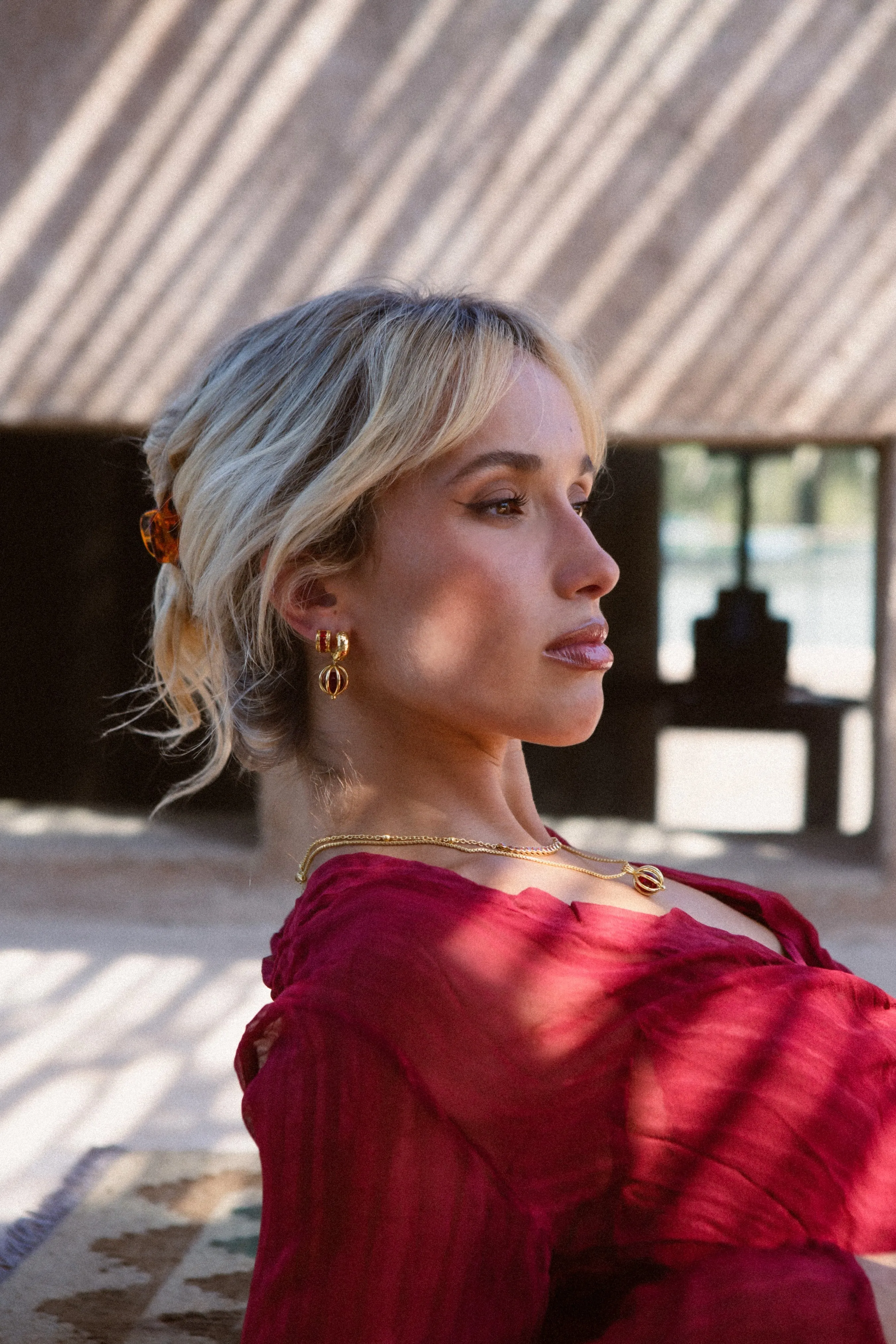 LIZA Earrings | Gold sold by Mountain & Moon product image thumbnail 2