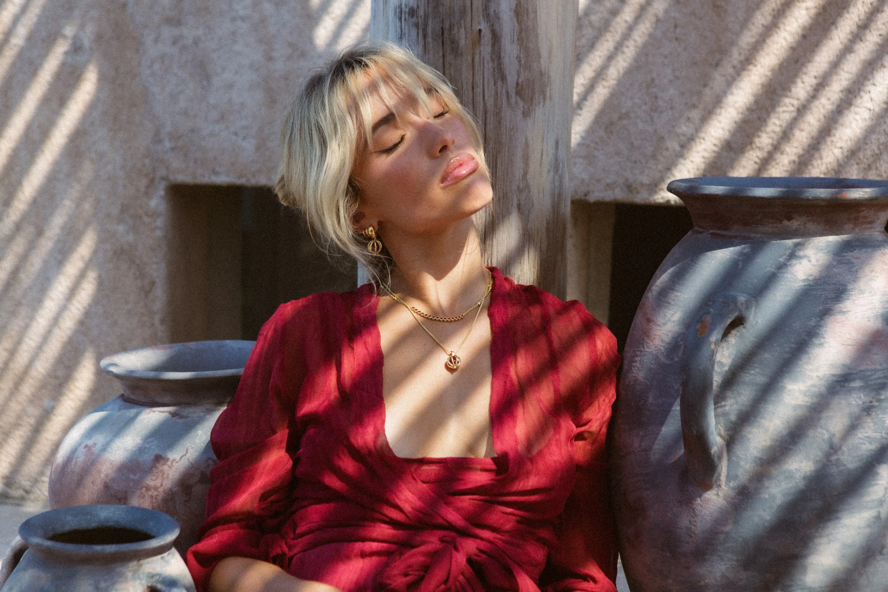 LIZA Earrings | Gold sold by Mountain & Moon product image thumbnail 3