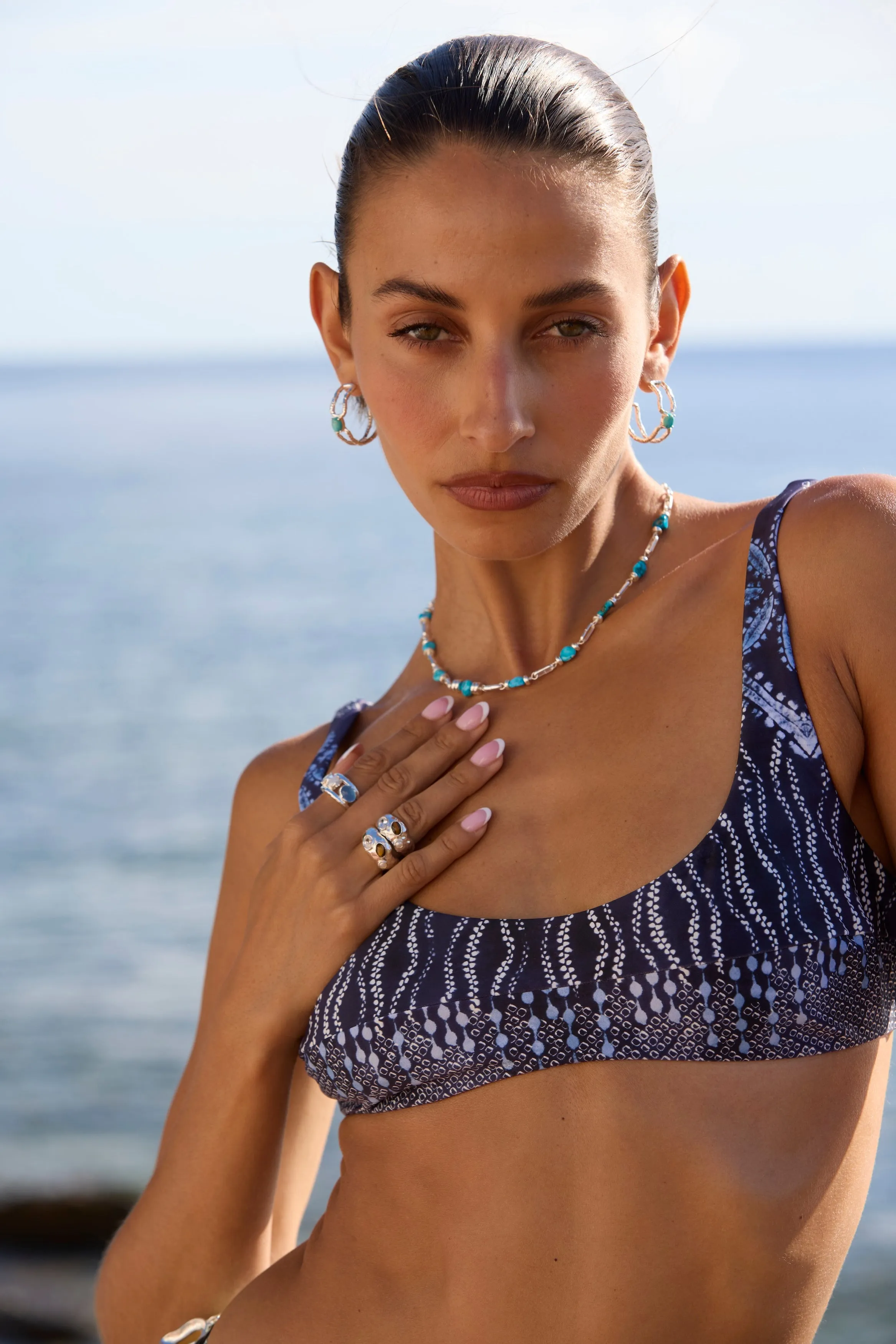 ESTHER NECKLACE | SILVER sold by Mountain & Moon product image thumbnail 3