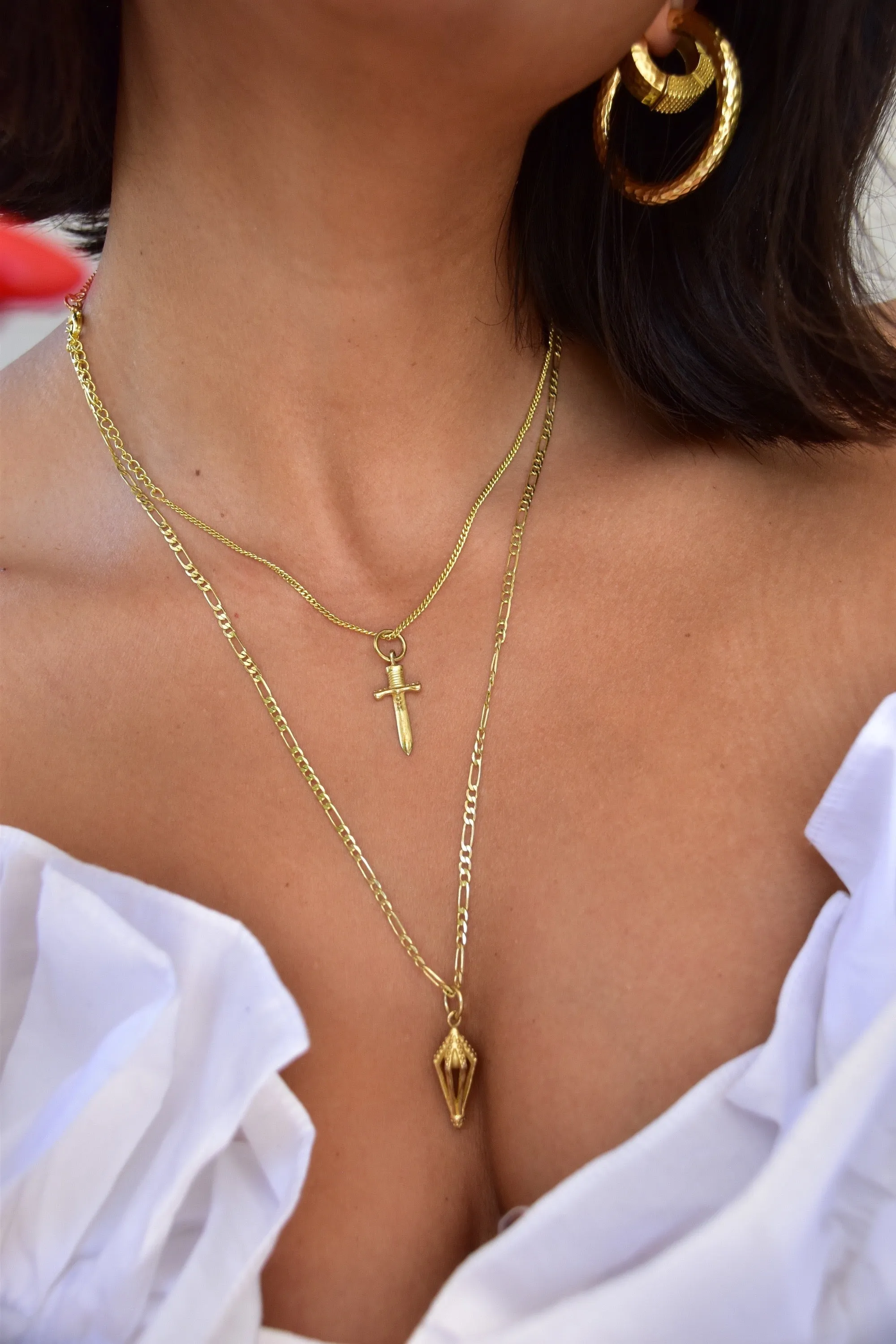 Archive Sale | DAGGER Necklace- Plain sold by Mountain & Moon product image thumbnail 5