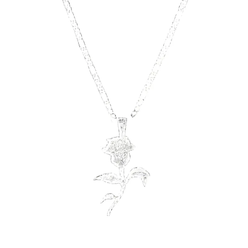 ROSETTA Silver Necklace sold by Mountain & Moon