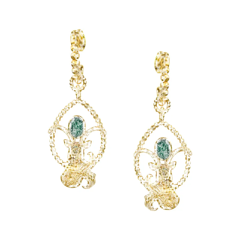 Warehouse Sale | CAPRICORN Earrings made by Mountain & Moon