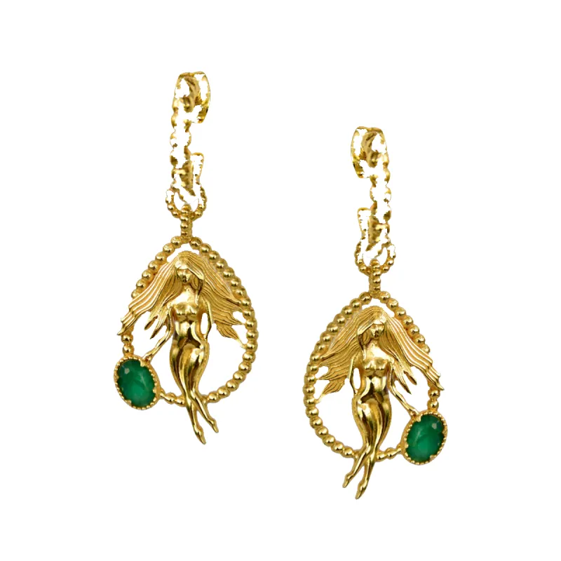 Warehouse Sale | VIRGO Earrings made by Mountain & Moon