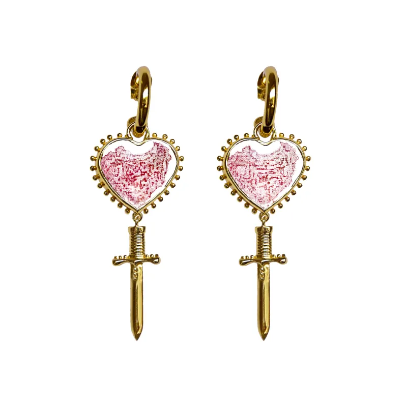 JULIET Earrings | Ruby sold by Mountain & Moon