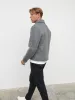 Lawrence Boucle Jacket - Charcoal sold by NOBL