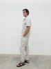 Hunter Short Sleeve Shirt - Stone sold by NOBL
