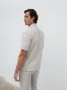 Hunter Short Sleeve Shirt - Stone sold by NOBL