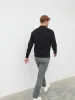 Arlo Knit Bomber Jacket - Black sold by NOBL