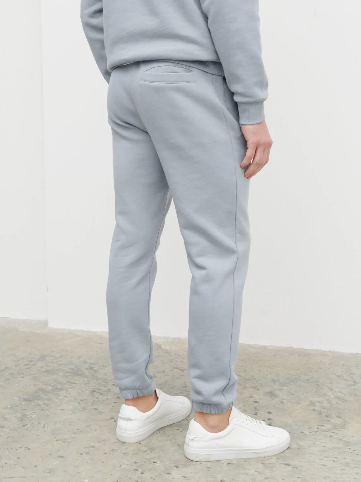 Sonny Relaxed Drawstring Joggers - Grey Blue sold by NOBL product image thumbnail 3
