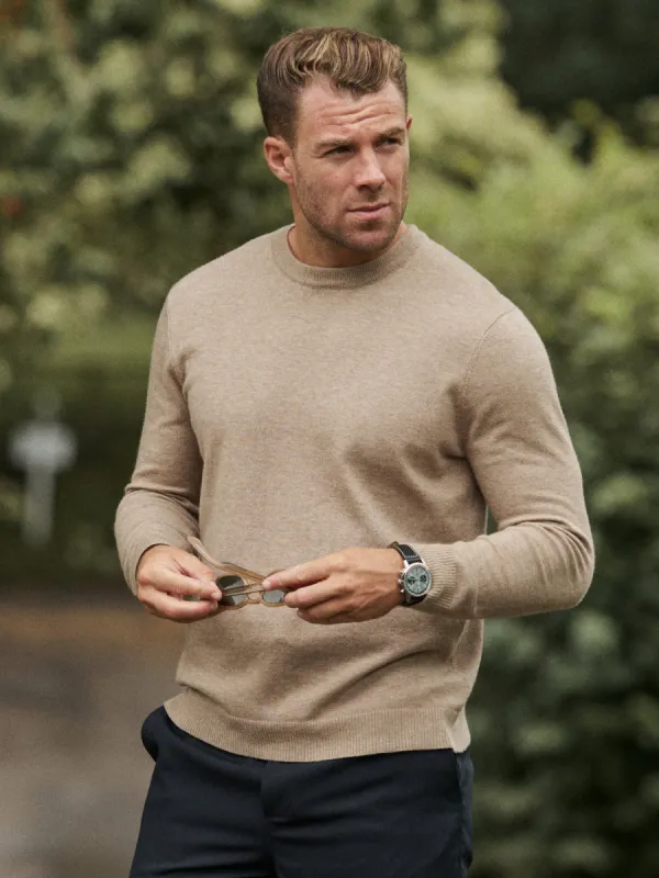 Jarrod Wool Jumper - Beige sold by NOBL