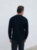 Louis Button Down Cardigan - Navy sold by NOBL