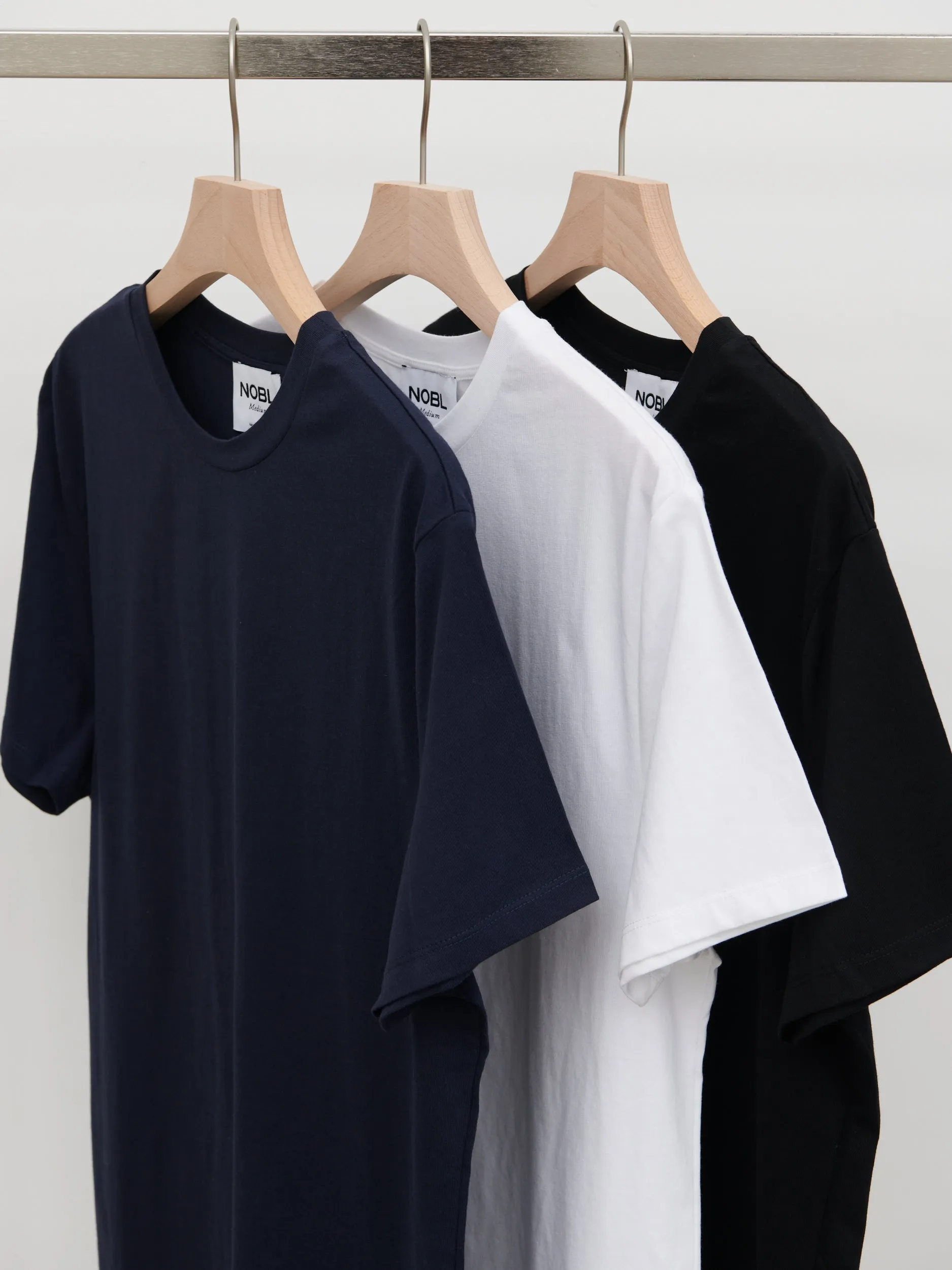 Rome Slim Fit T-Shirts 3 Pack - Mix sold by NOBL