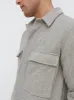Spencer Herringbone Jacket - Grey and Cream sold by NOBL