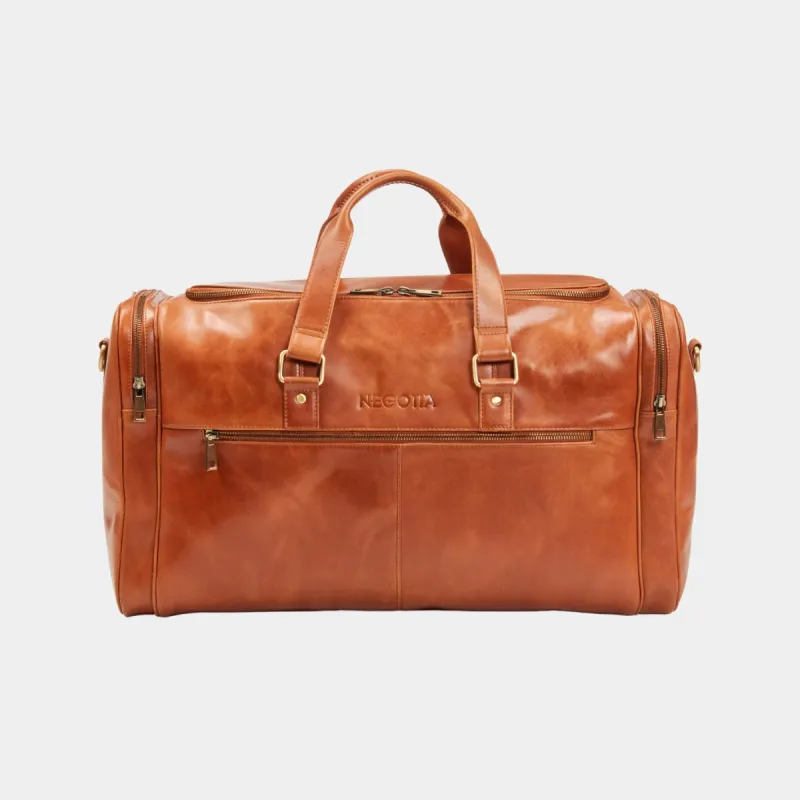 Alpha | Weekendtas Bruin sold by Negotia Leather