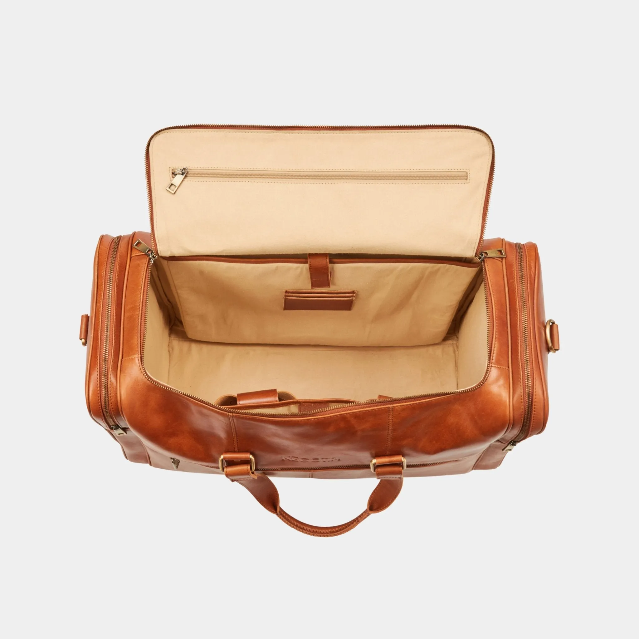 Alpha | Weekendtas Bruin sold by Negotia Leather product image thumbnail 3