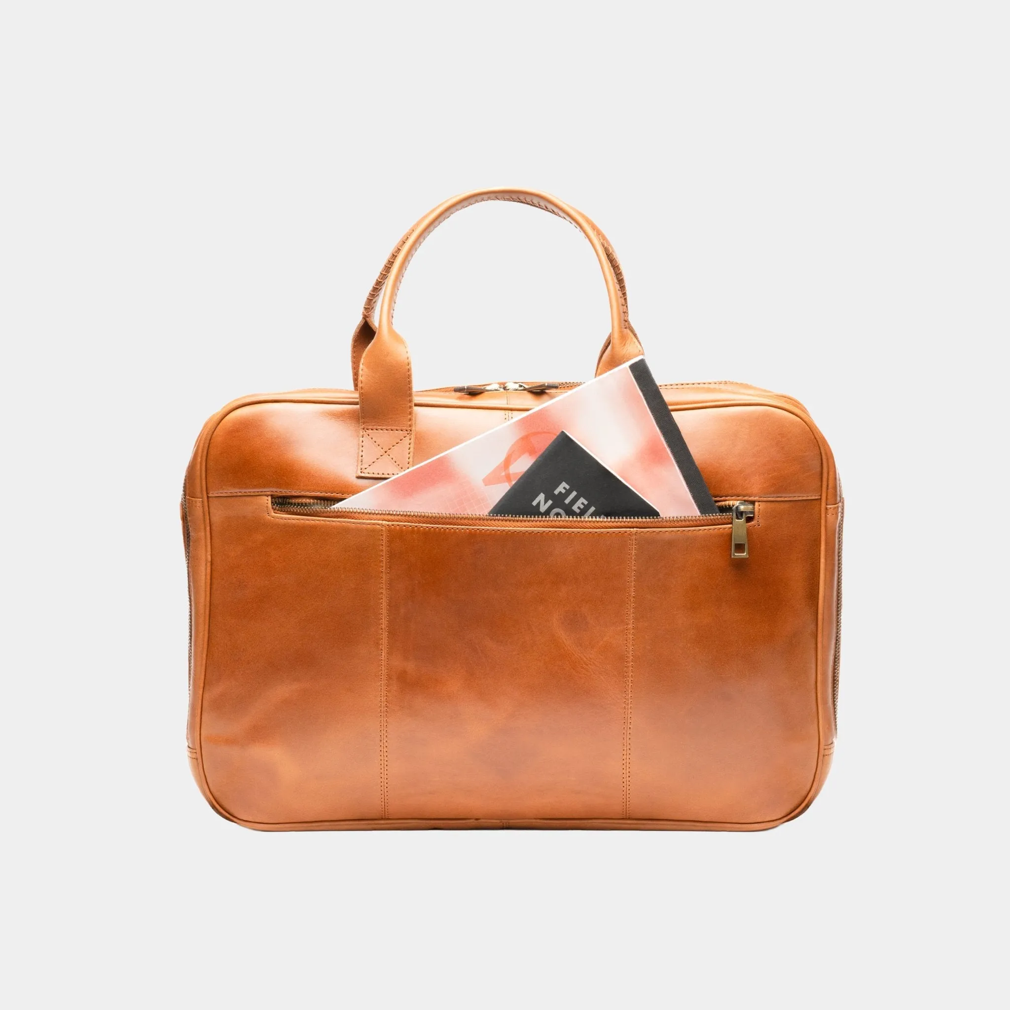 Alpha | Laptoptas 15,6" Bruin sold by Negotia Leather product image thumbnail 4