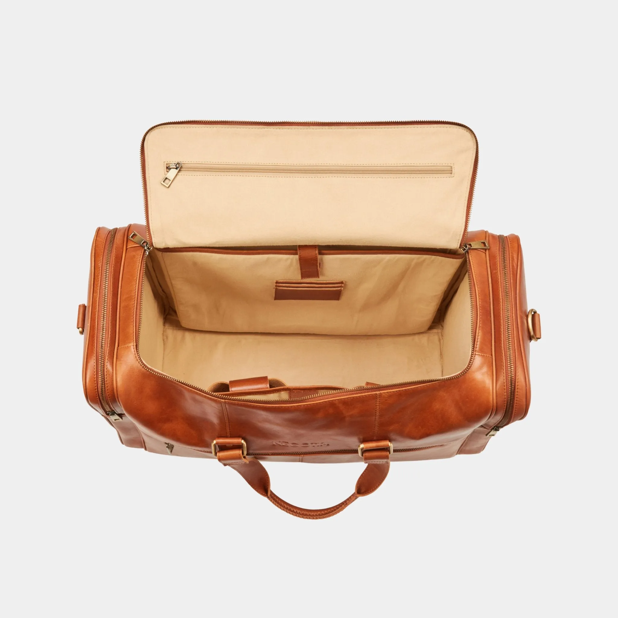 Alpha | Weekendtas Cognac sold by Negotia Leather product image thumbnail 5