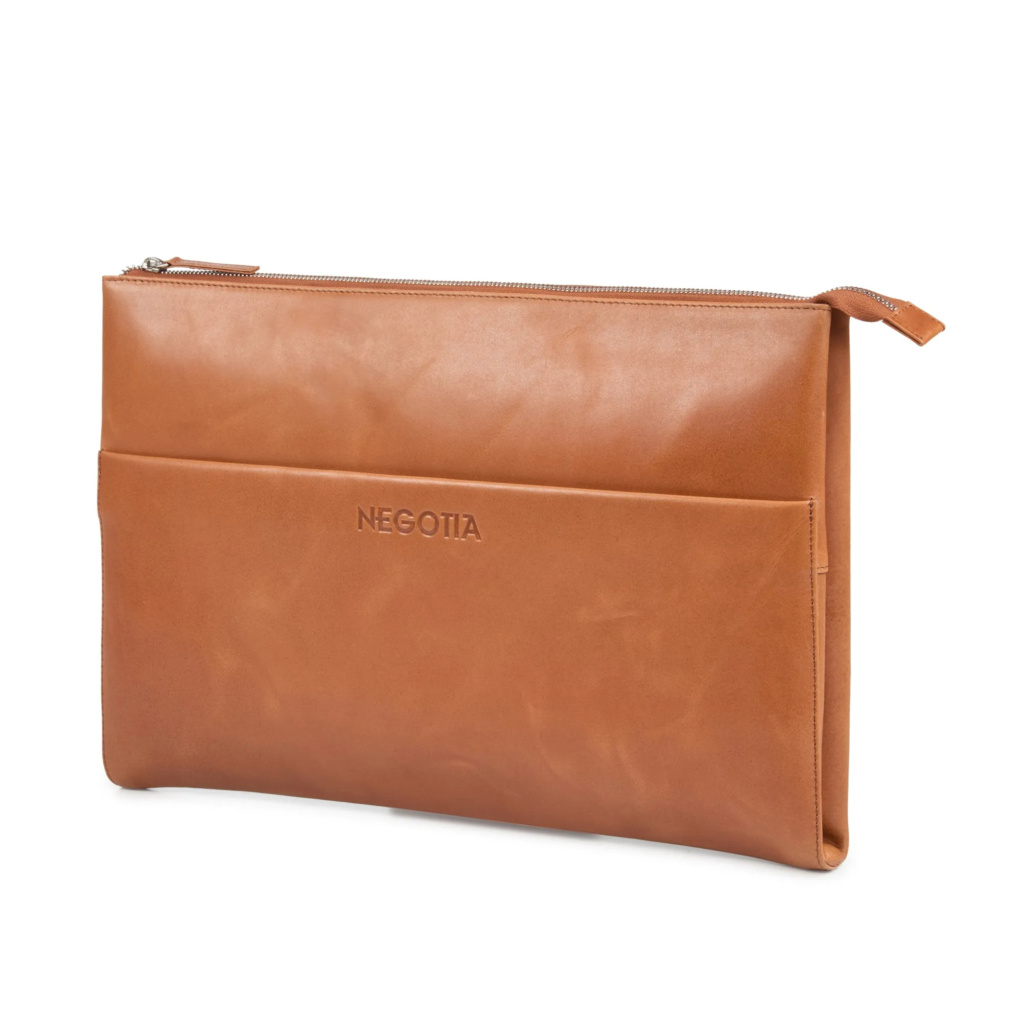 Alpha Laptop Folio 15,6'' Bruin sold by Negotia Leather product image thumbnail 2