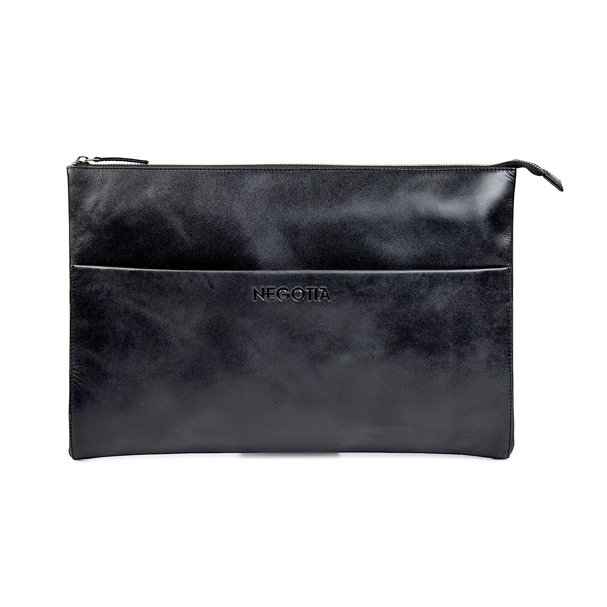 Alpha Laptop Folio 15,6'' Zwart sold by Negotia Leather