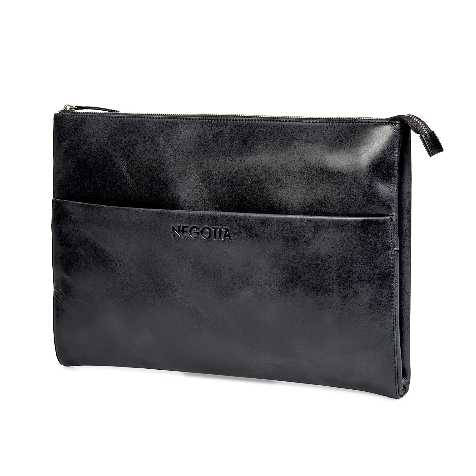 Alpha Laptop Folio 15,6'' Zwart sold by Negotia Leather product image thumbnail 2