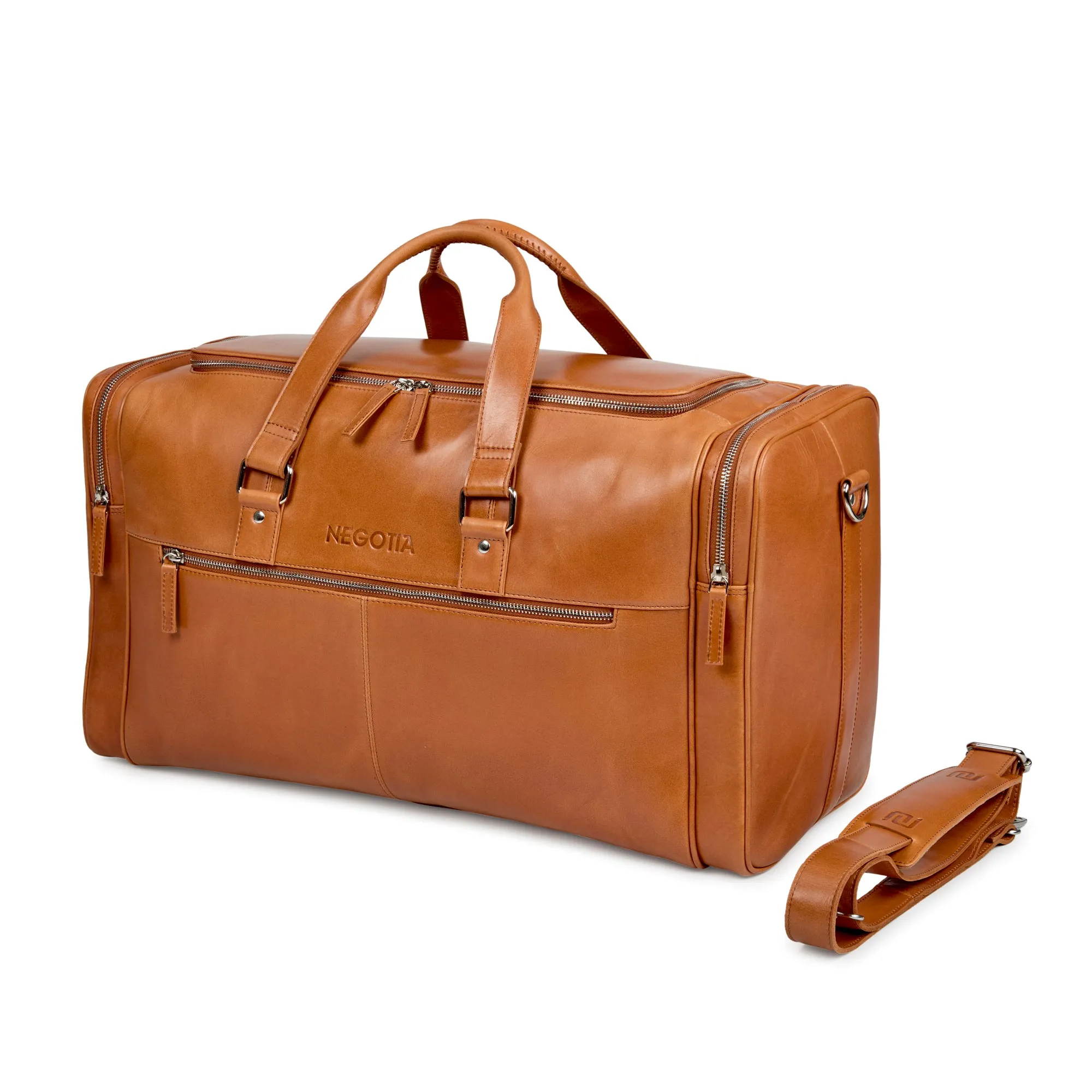 Alpha Weekendtas Bruin sold by Negotia Leather product image thumbnail 2