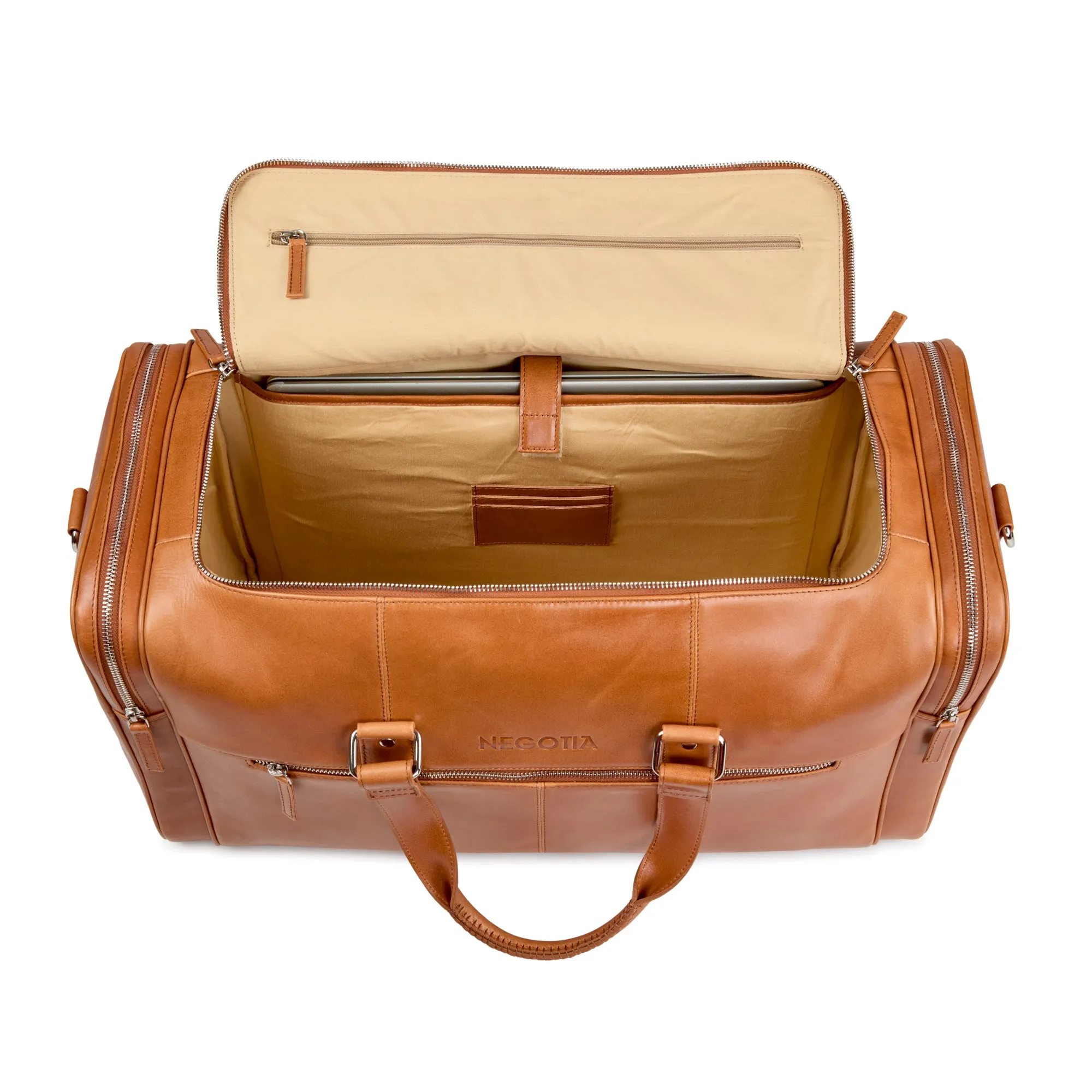 Alpha Weekendtas Bruin sold by Negotia Leather product image thumbnail 5