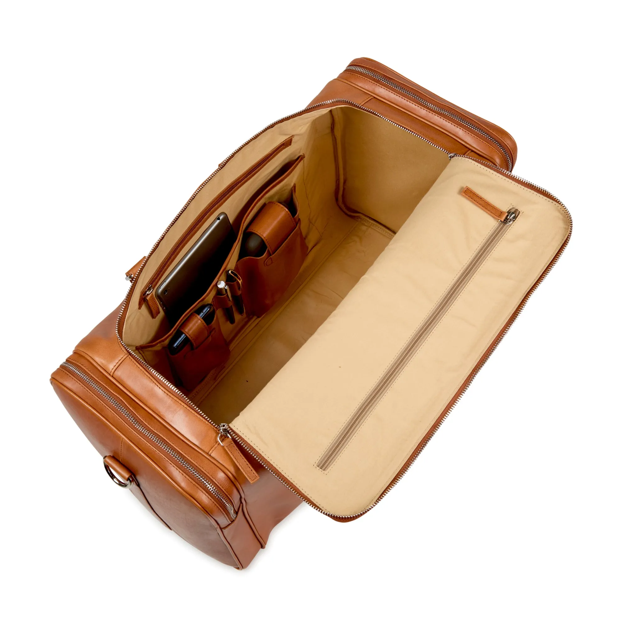 Alpha Weekendtas Bruin sold by Negotia Leather product image thumbnail 4