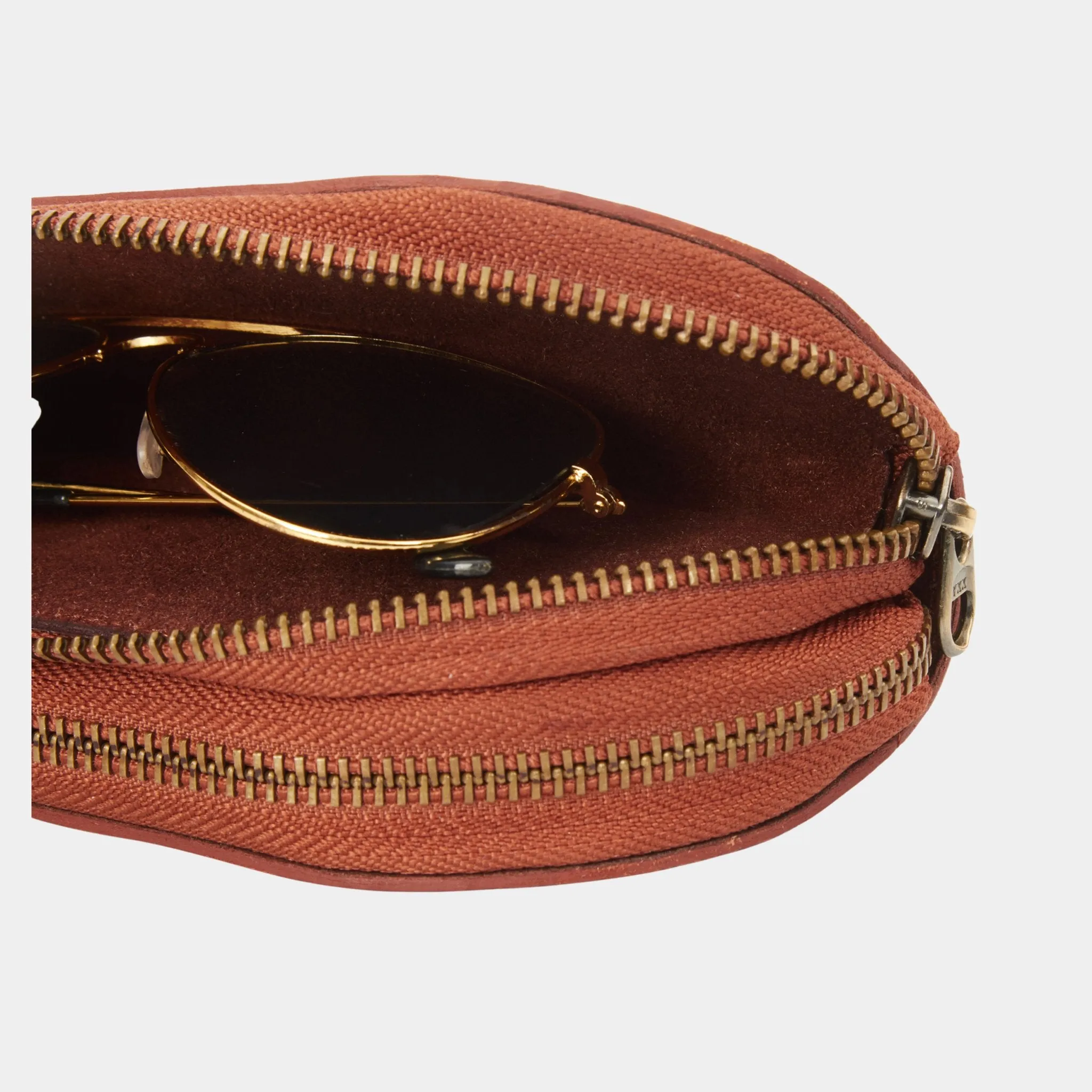 Alpha | Dubbele Brillenhoes Bruin sold by Negotia Leather product image thumbnail 4